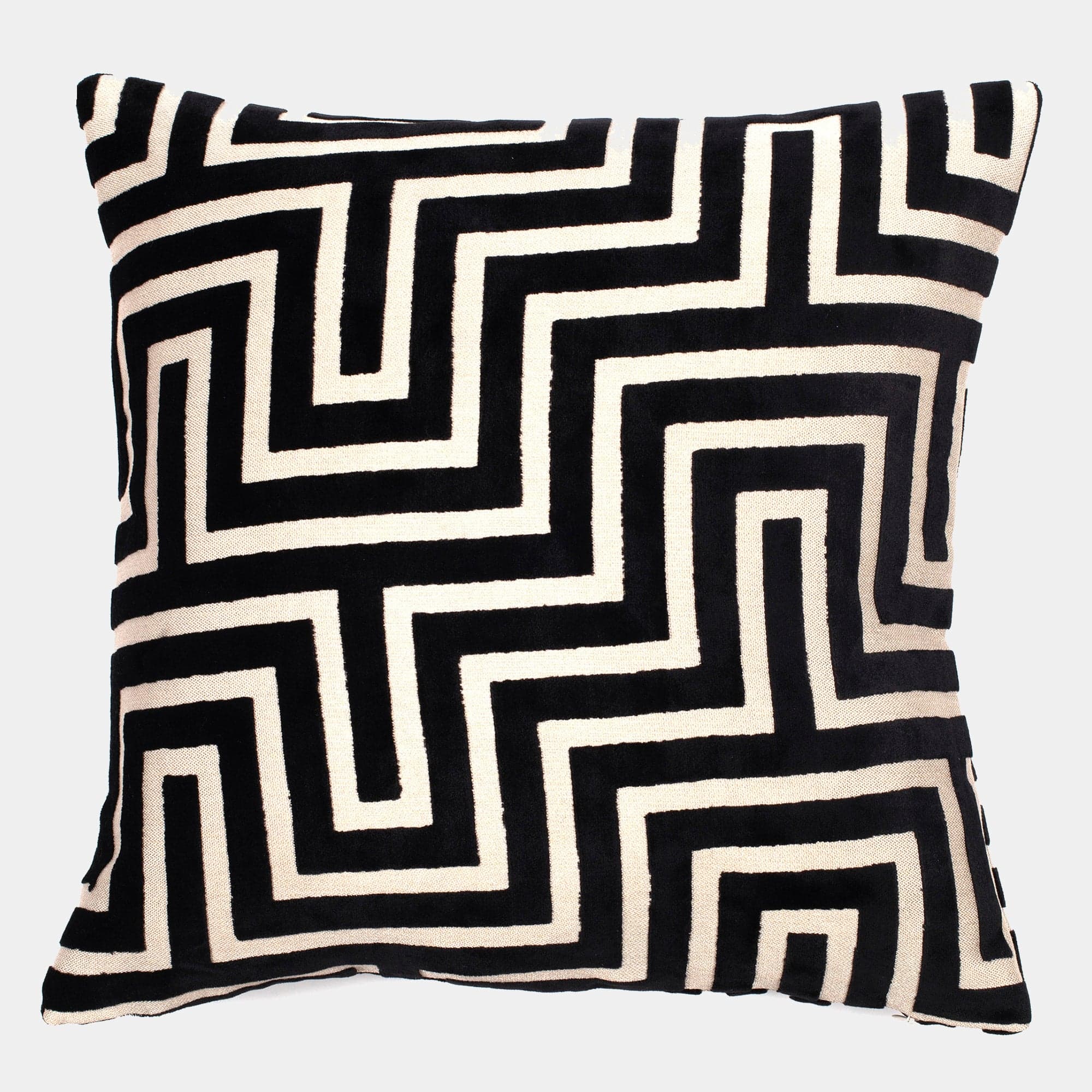 Wander - Black Cushion 56x56cm