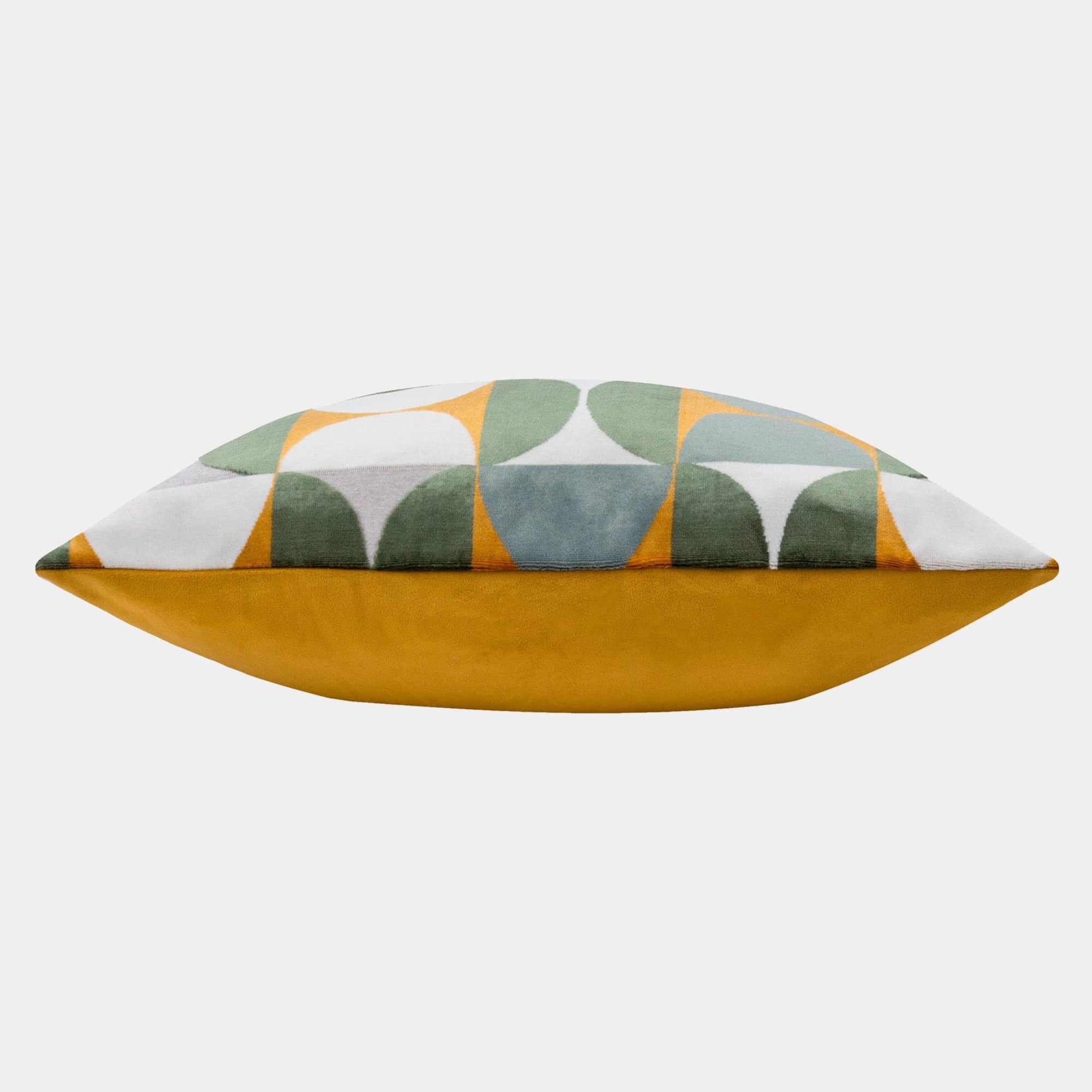 Tosca Velvet - Gold Blue Cushion 50x50cm