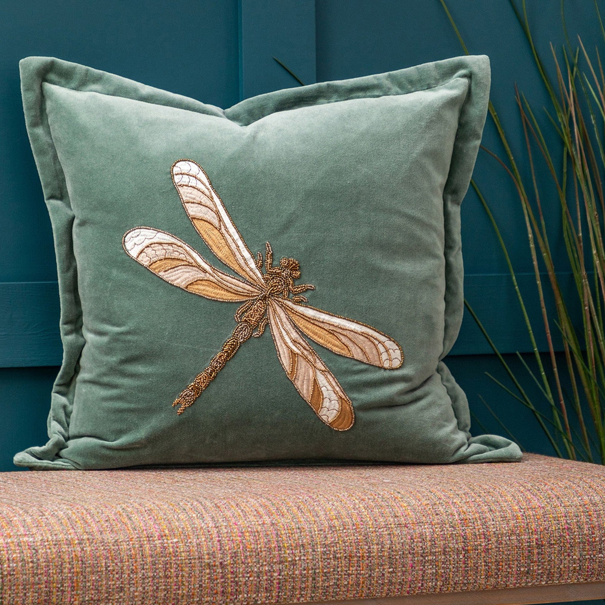 Marquise - Teal Cushion 50x50cm
