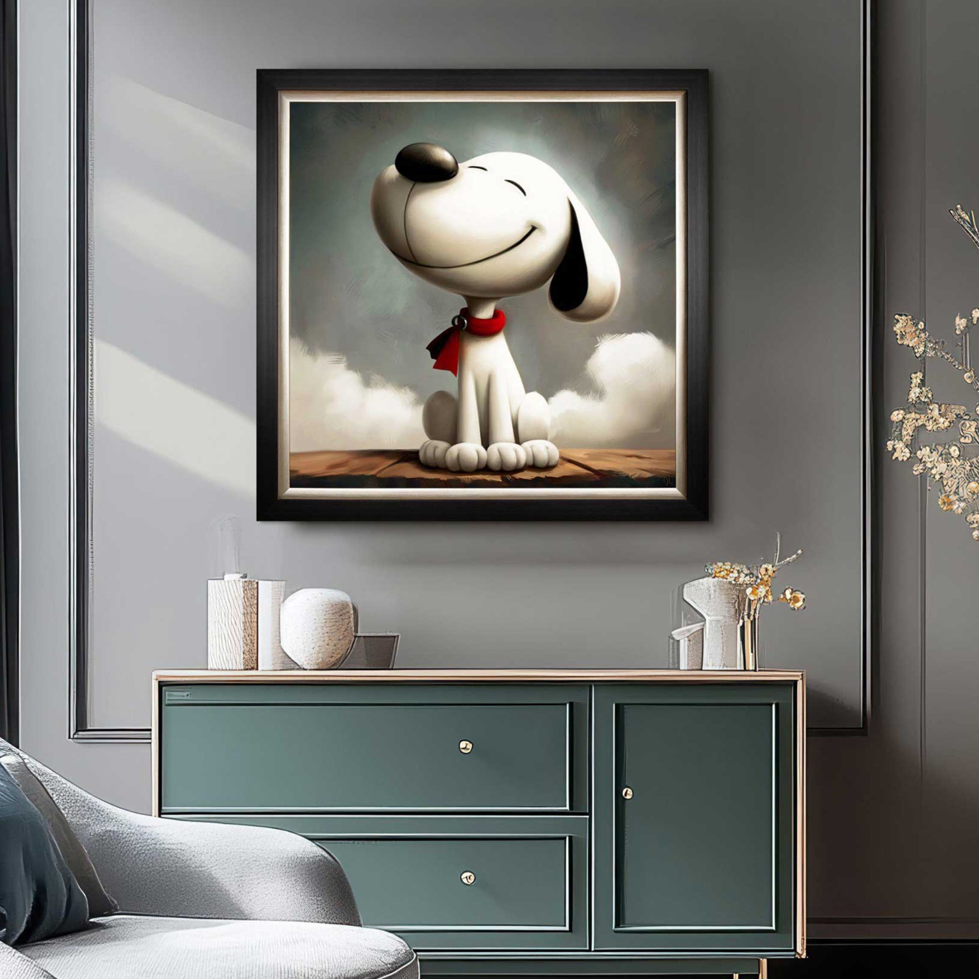 Happiness Is - Framed Wall Art Print