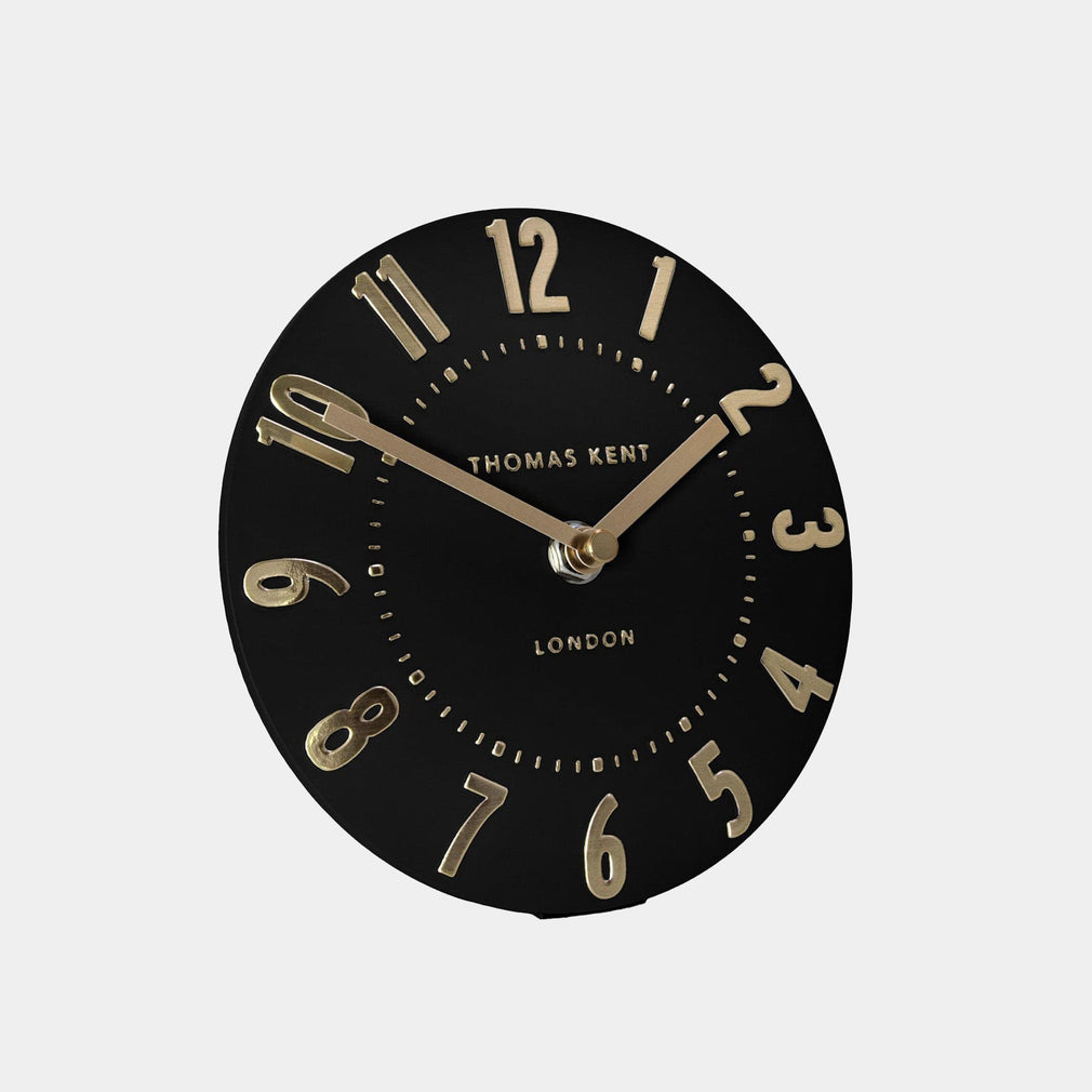 Mulberry - Noir Mantel Clock