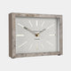 Smithfield - Mantel Pewter Clock