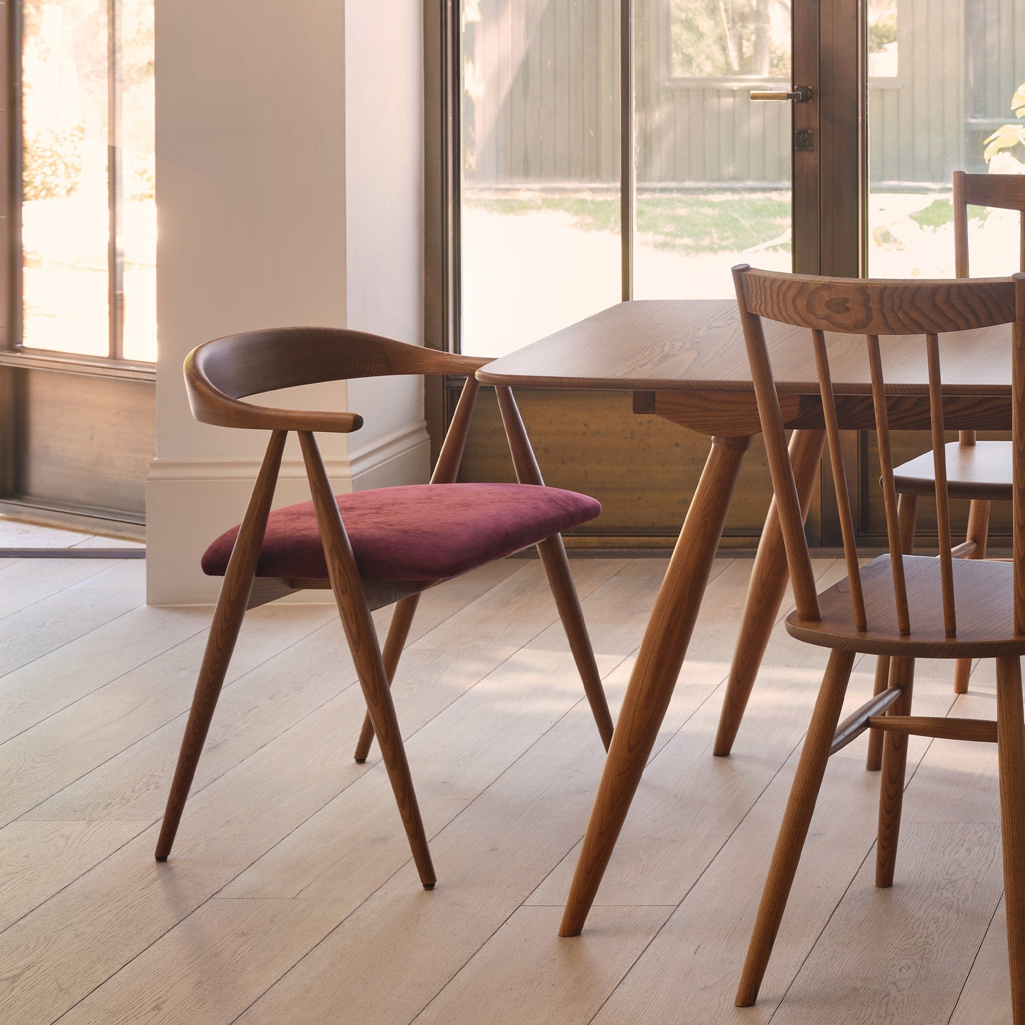 Ercol Lugo - Dining Armchair, Fabric