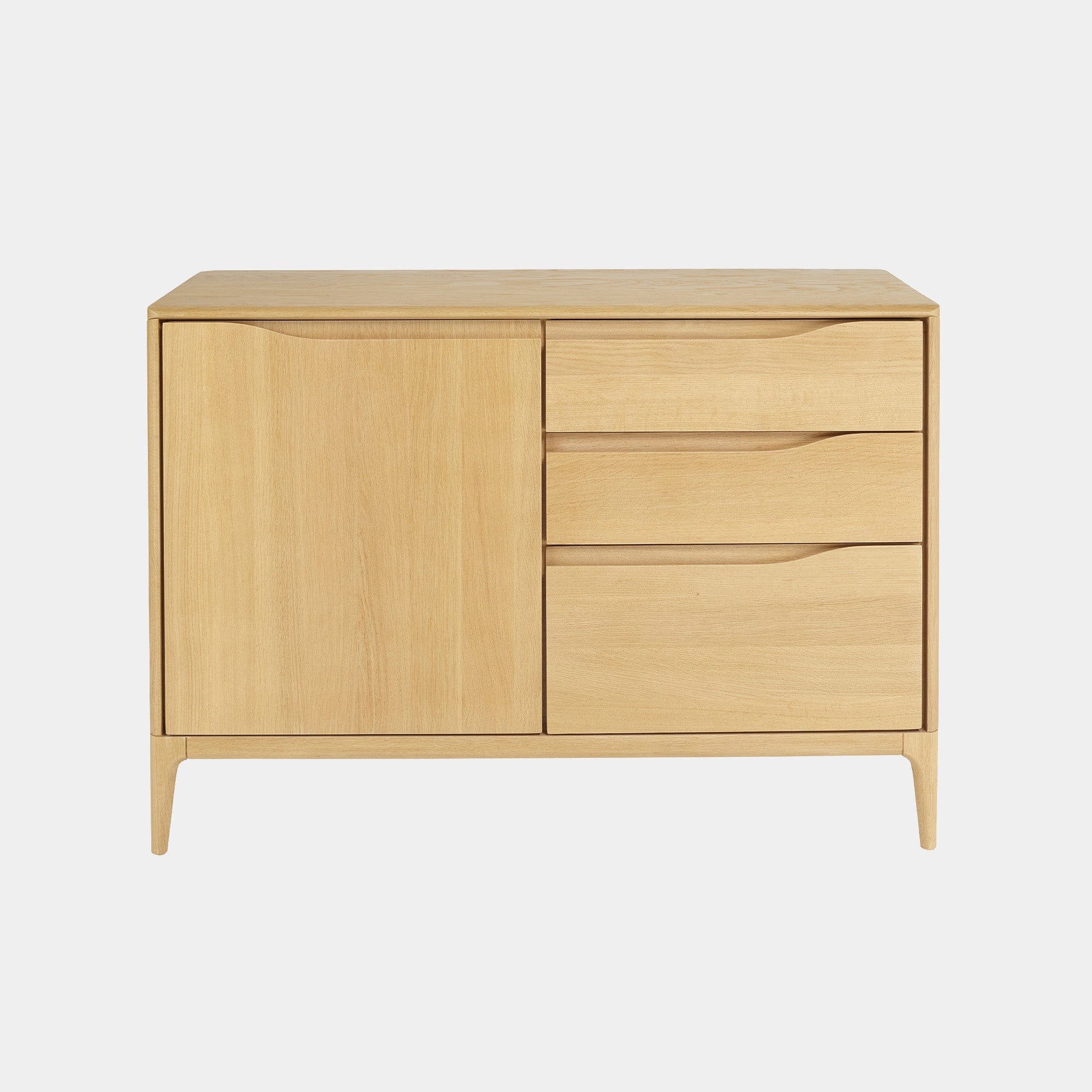 Ercol Romana - 1 Door Sideboard With Drawers, Oak