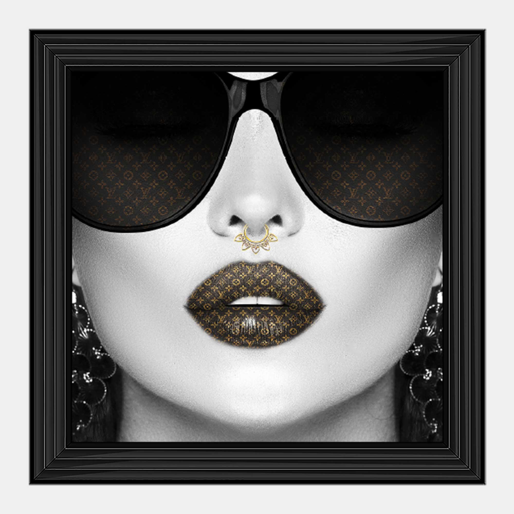Designer Lips LV - Liquid Art