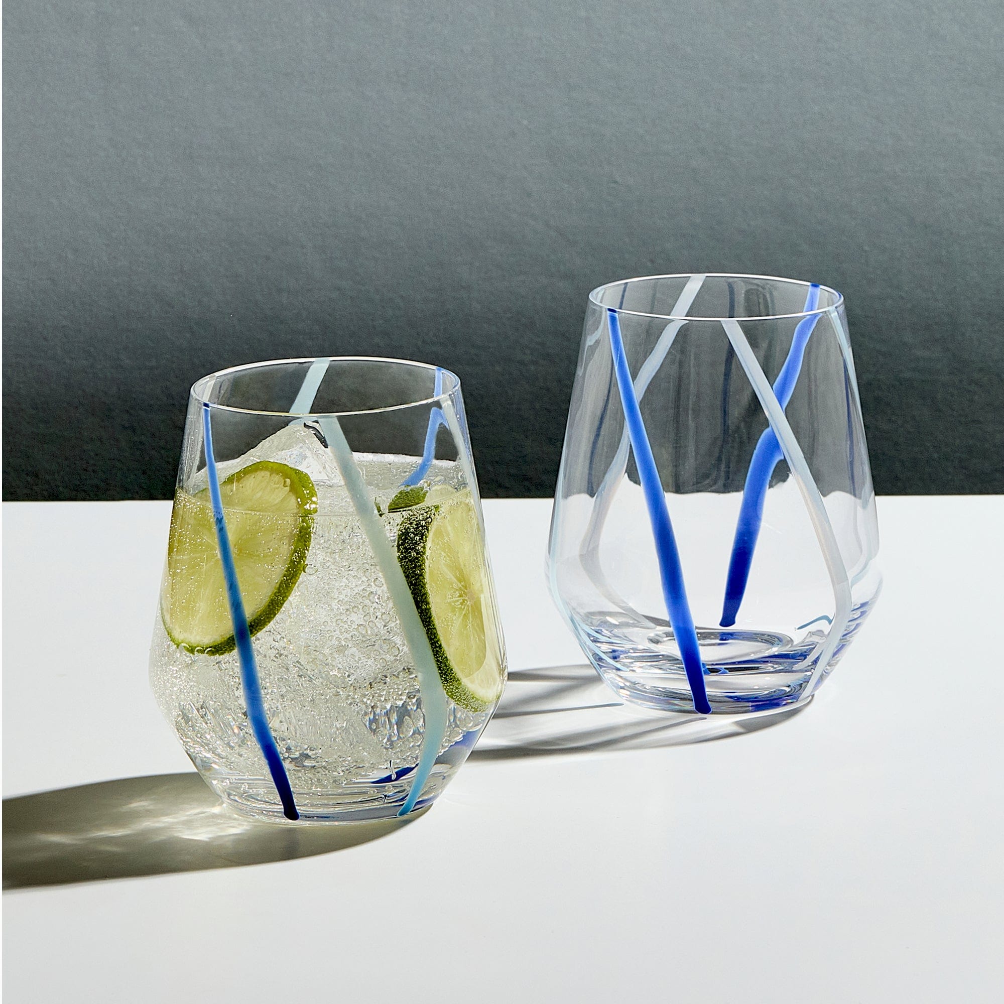 Rio Azure - Set of 2 Tumbler Glasses