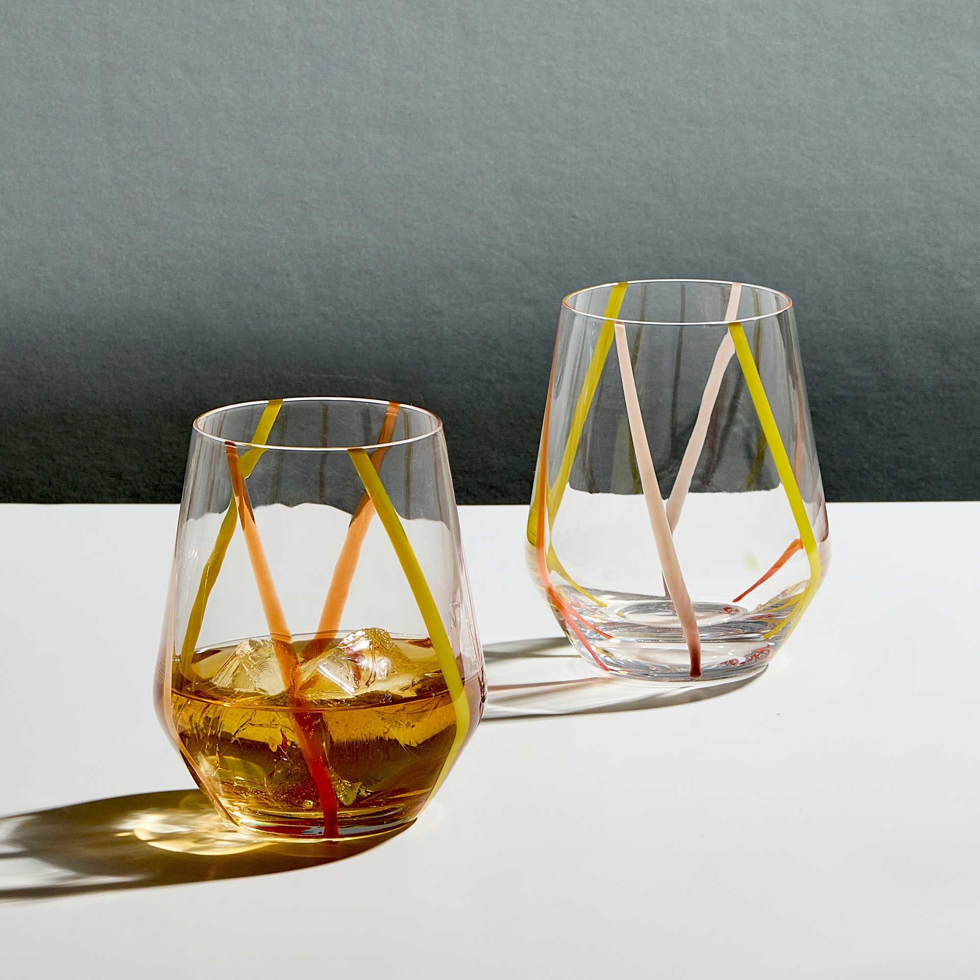 Rio Citrus - Set of 2 Tumbler Glasses
