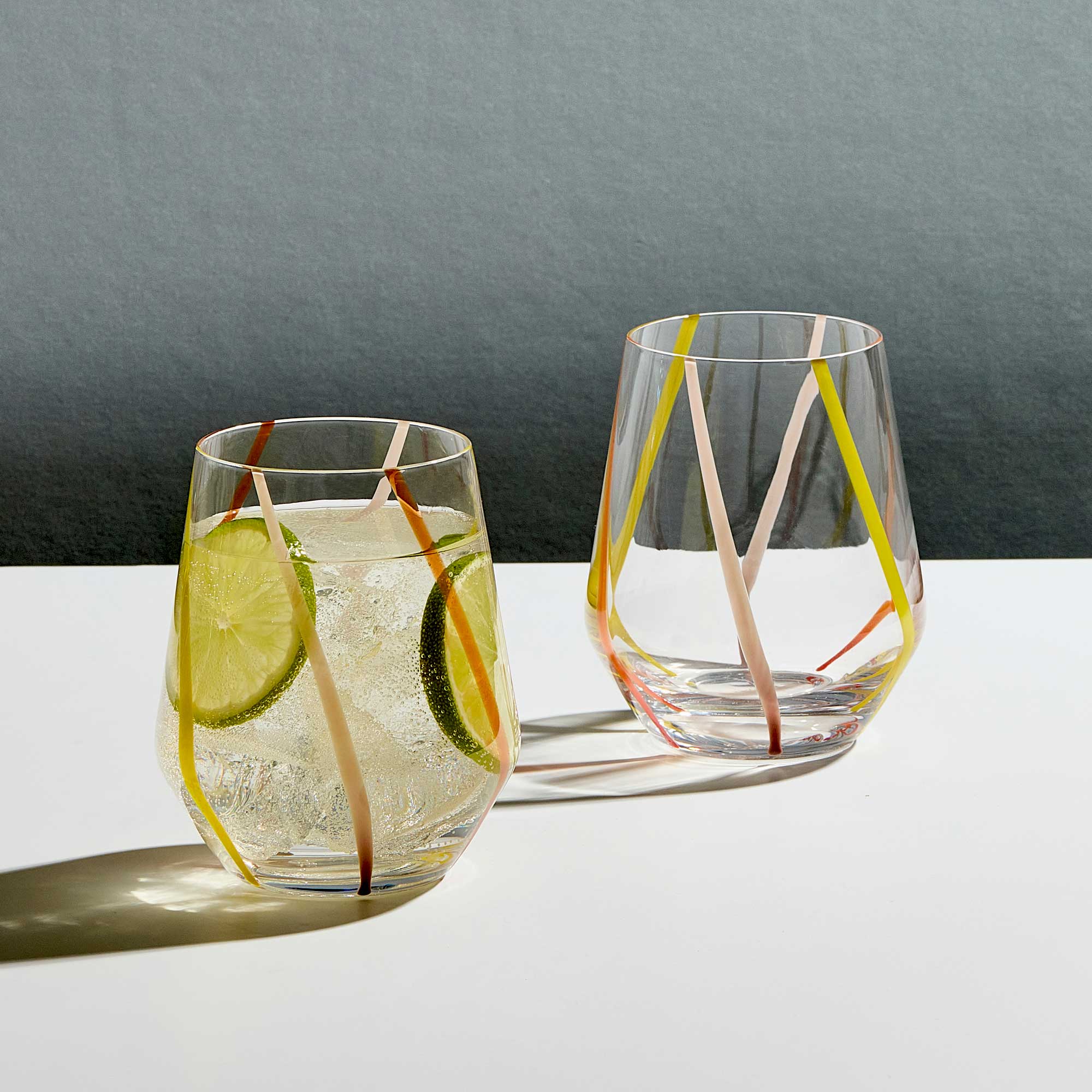 Rio Citrus - Set of 2 Tumbler Glasses