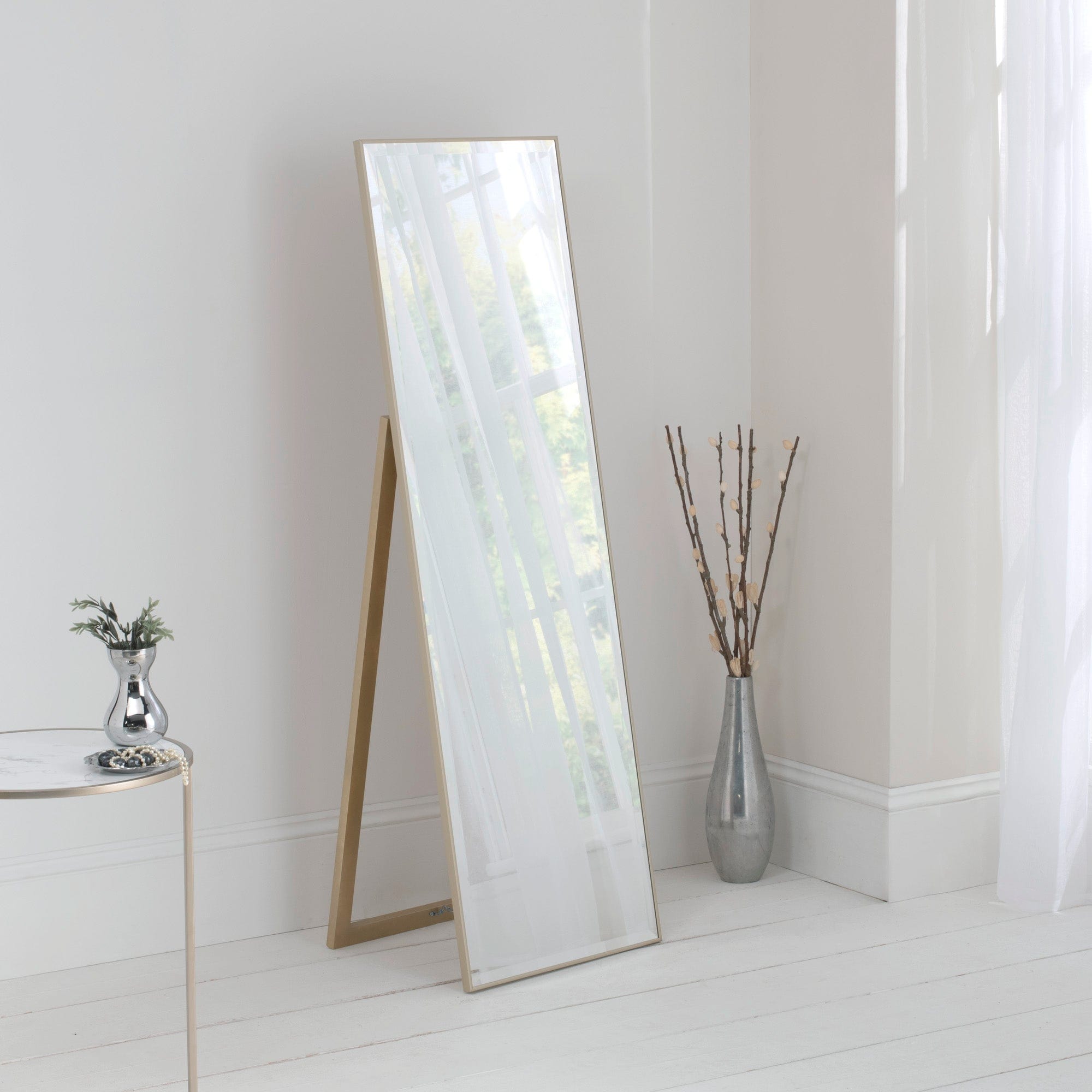 Olsted Cheval Mirror Gold 153x46cm (WG)