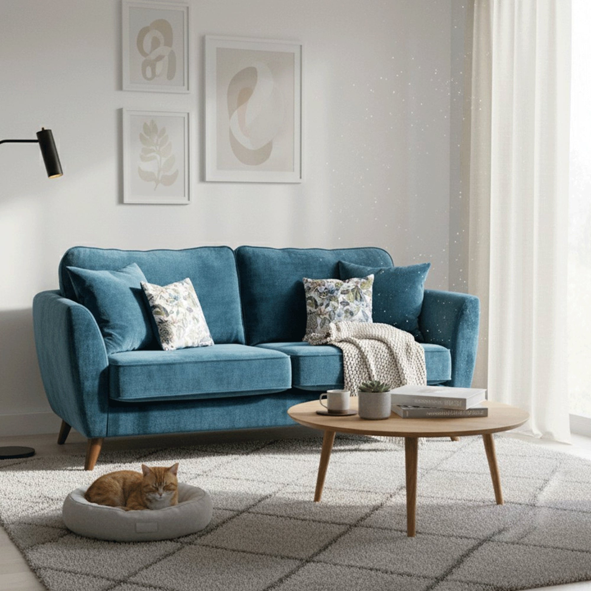 Astoria - 3 Seat Sofa, Fabric