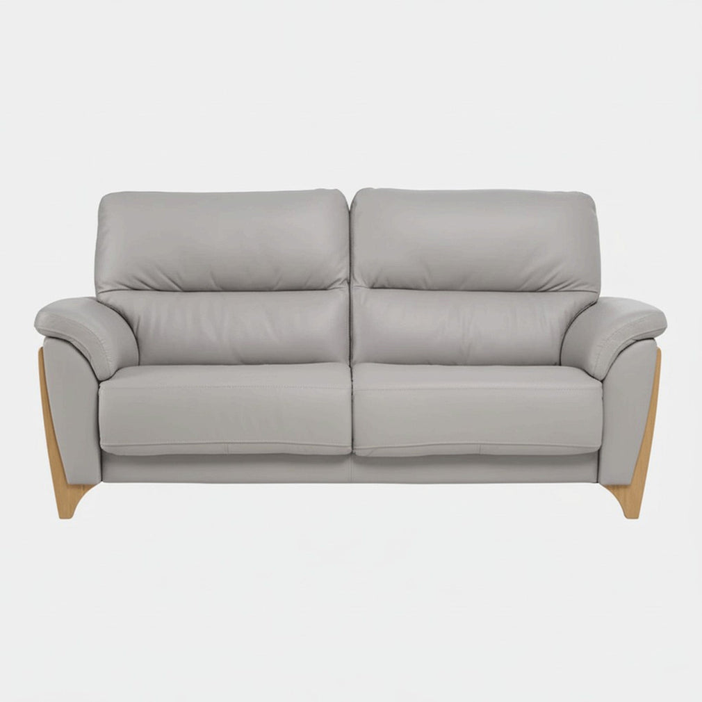 Large Power Recliner Sofa In Leather Grade L953-L957