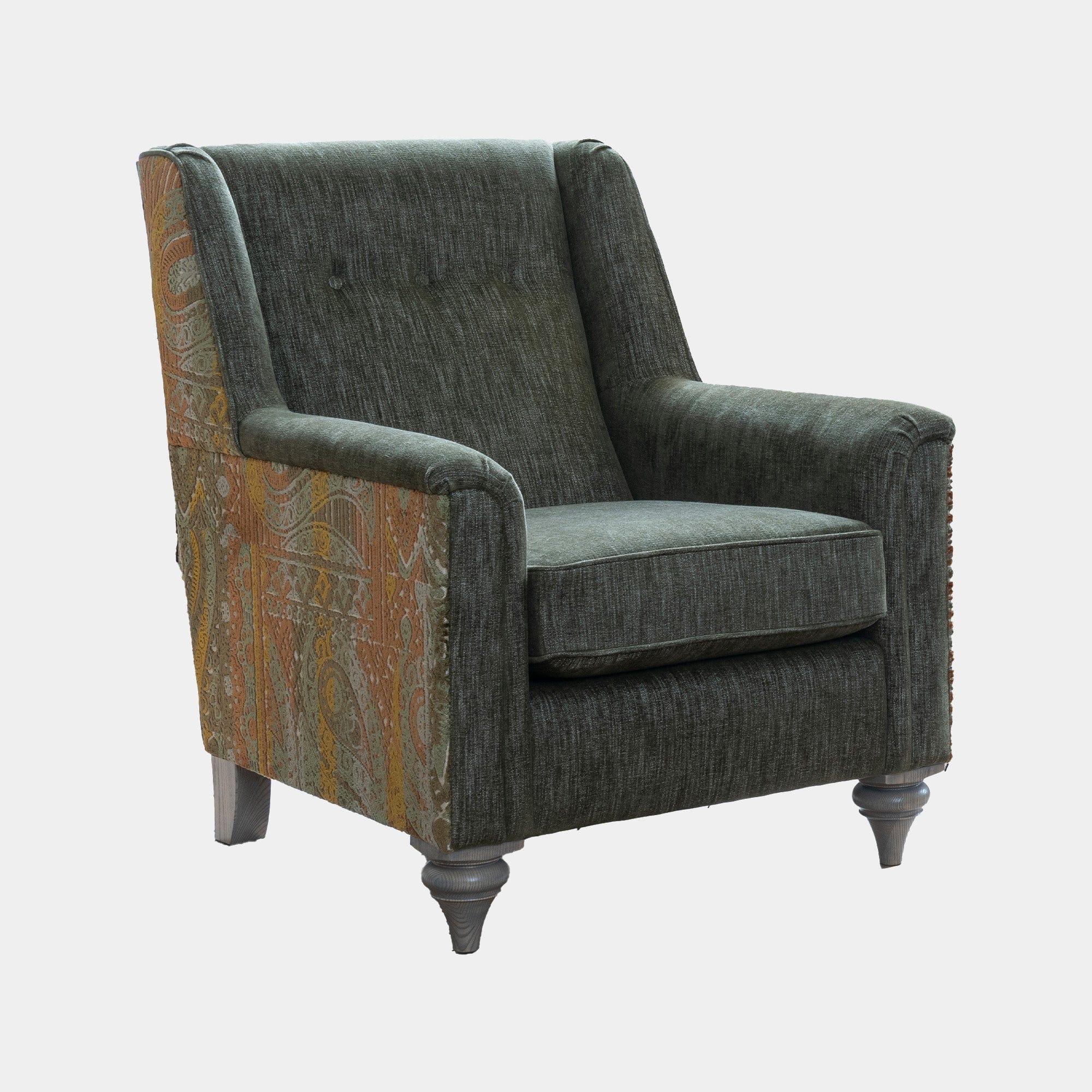 Highclere - Two-Tone Chair In Fabric