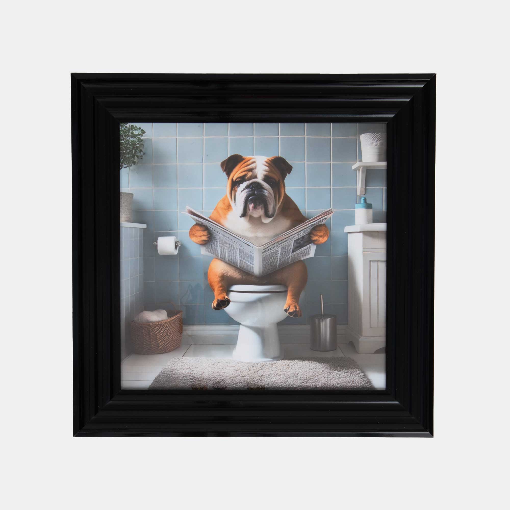 Clyde - Paws for Thought Framed Print