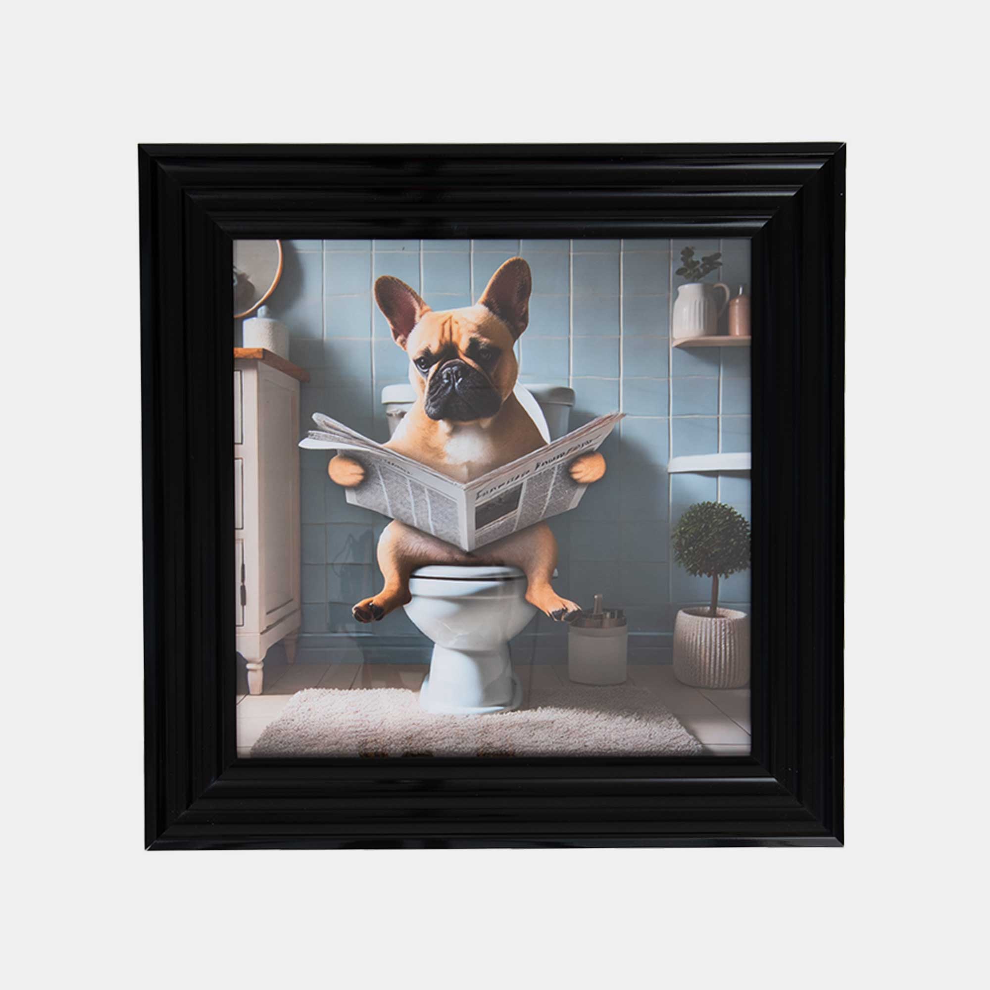 Bennie - Paws for Thought Framed Print