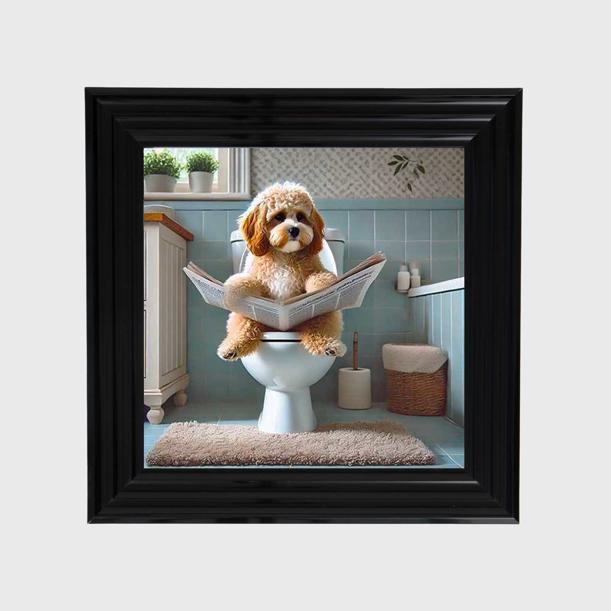 Bonnie - Paws for Thought Framed Print