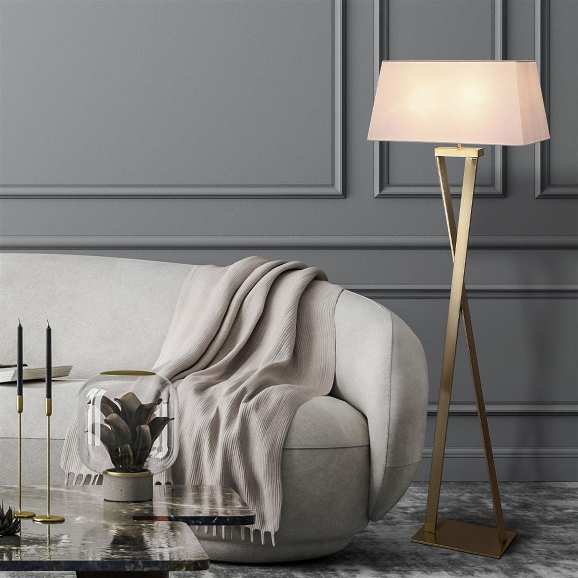 Sakura Gold - Floor Lamp