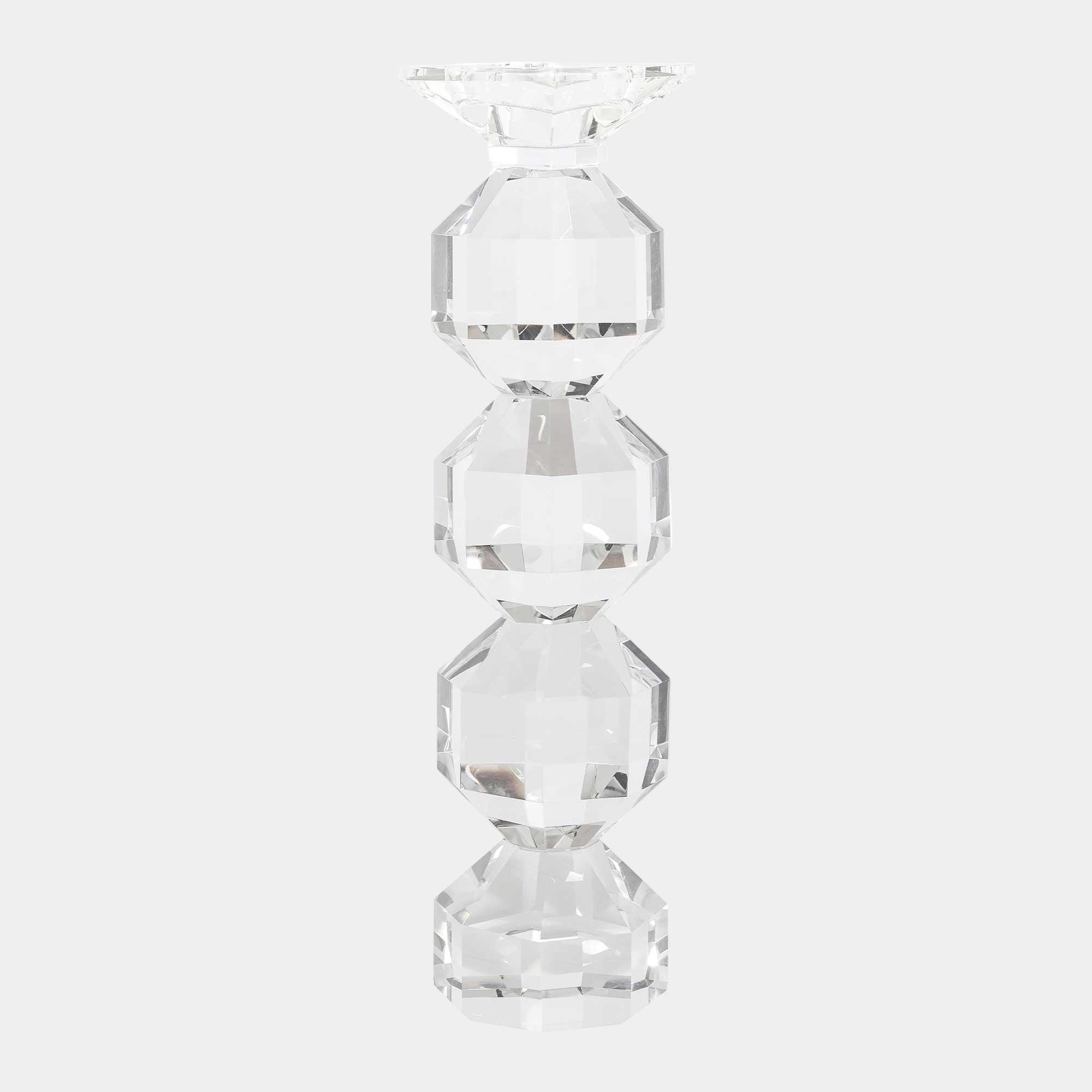 Safia - Large Crystal Candleholder