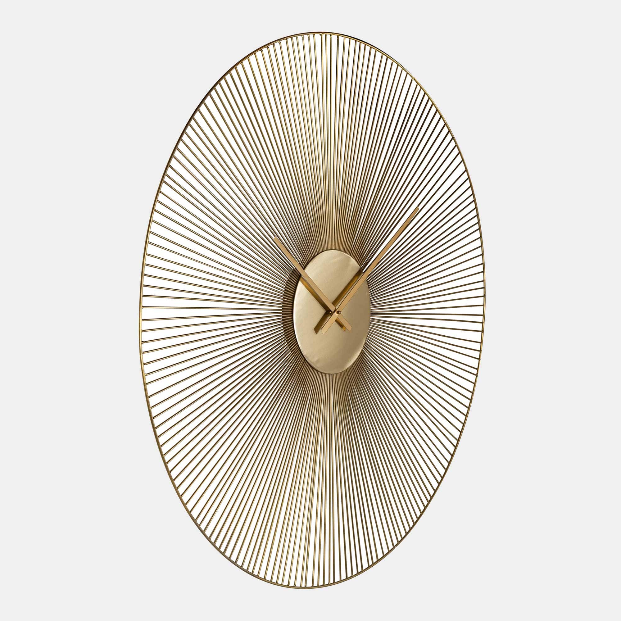 Audrey Gold - Wall Clock