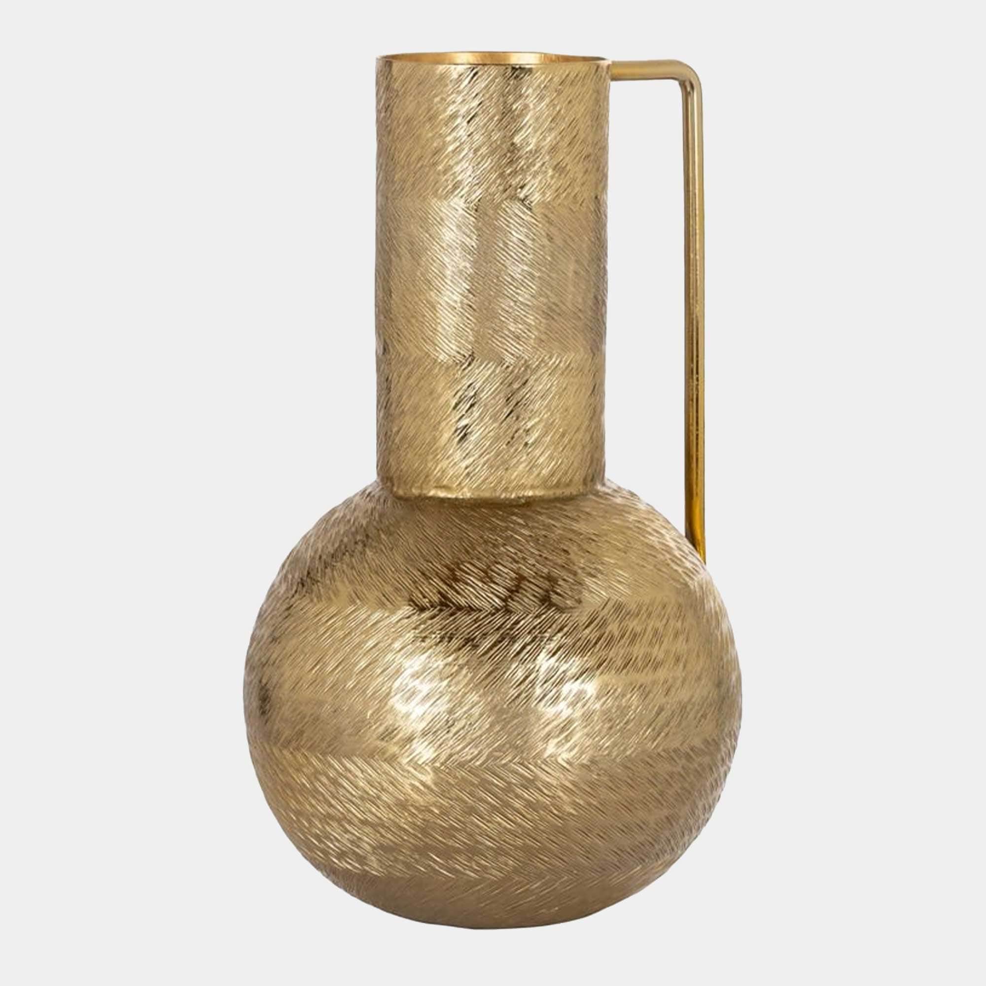 Leia - Gold Metal Jug