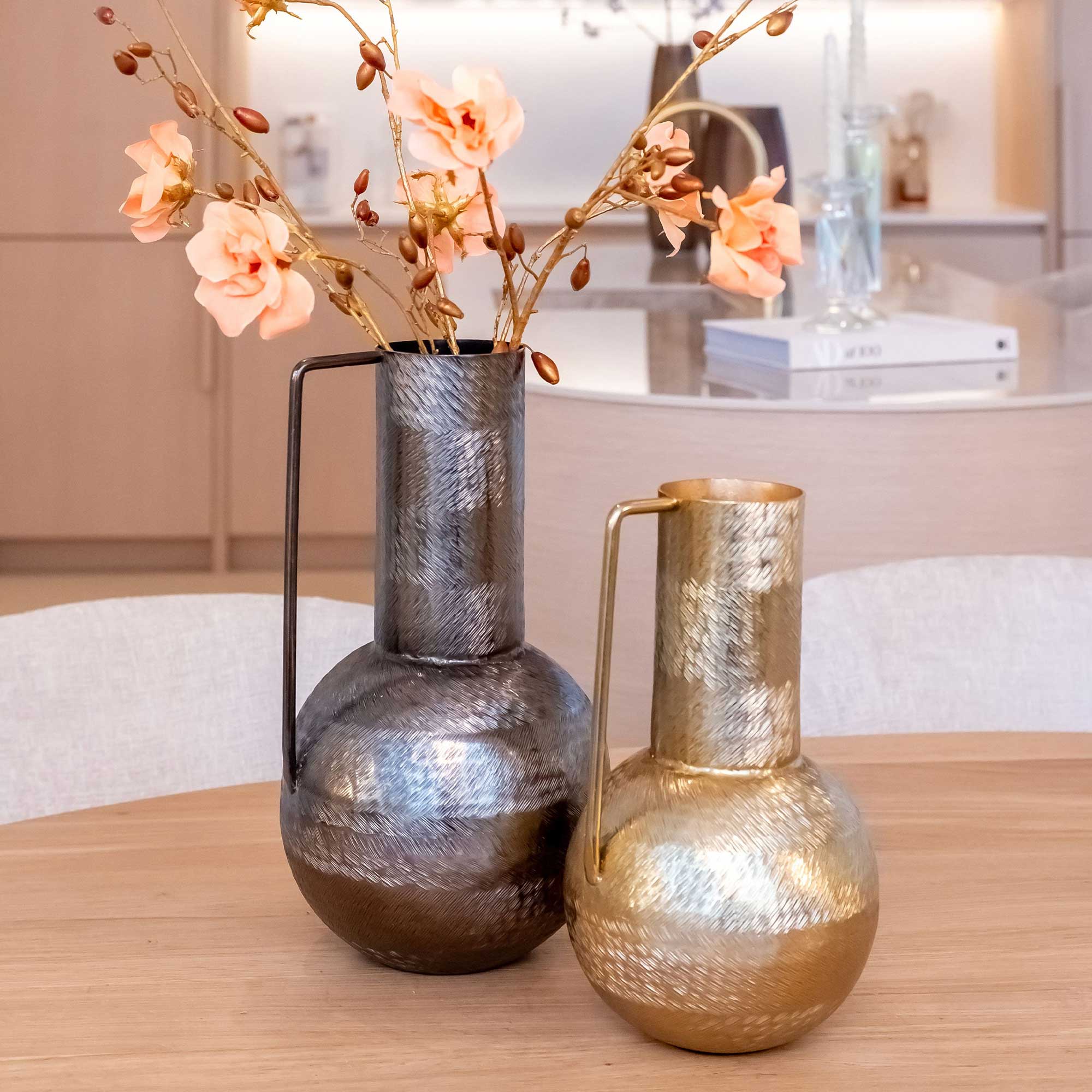 Leia - Gold Metal Jug