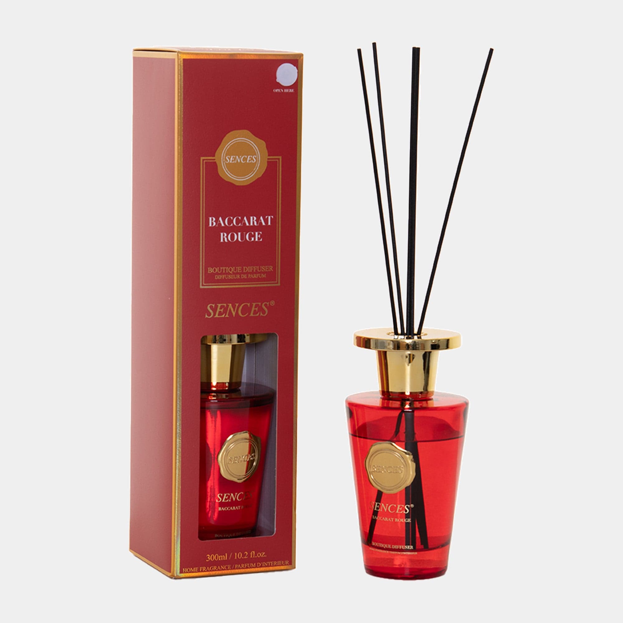Sences - 300ml Baccarat Rouge Reed Diffuser