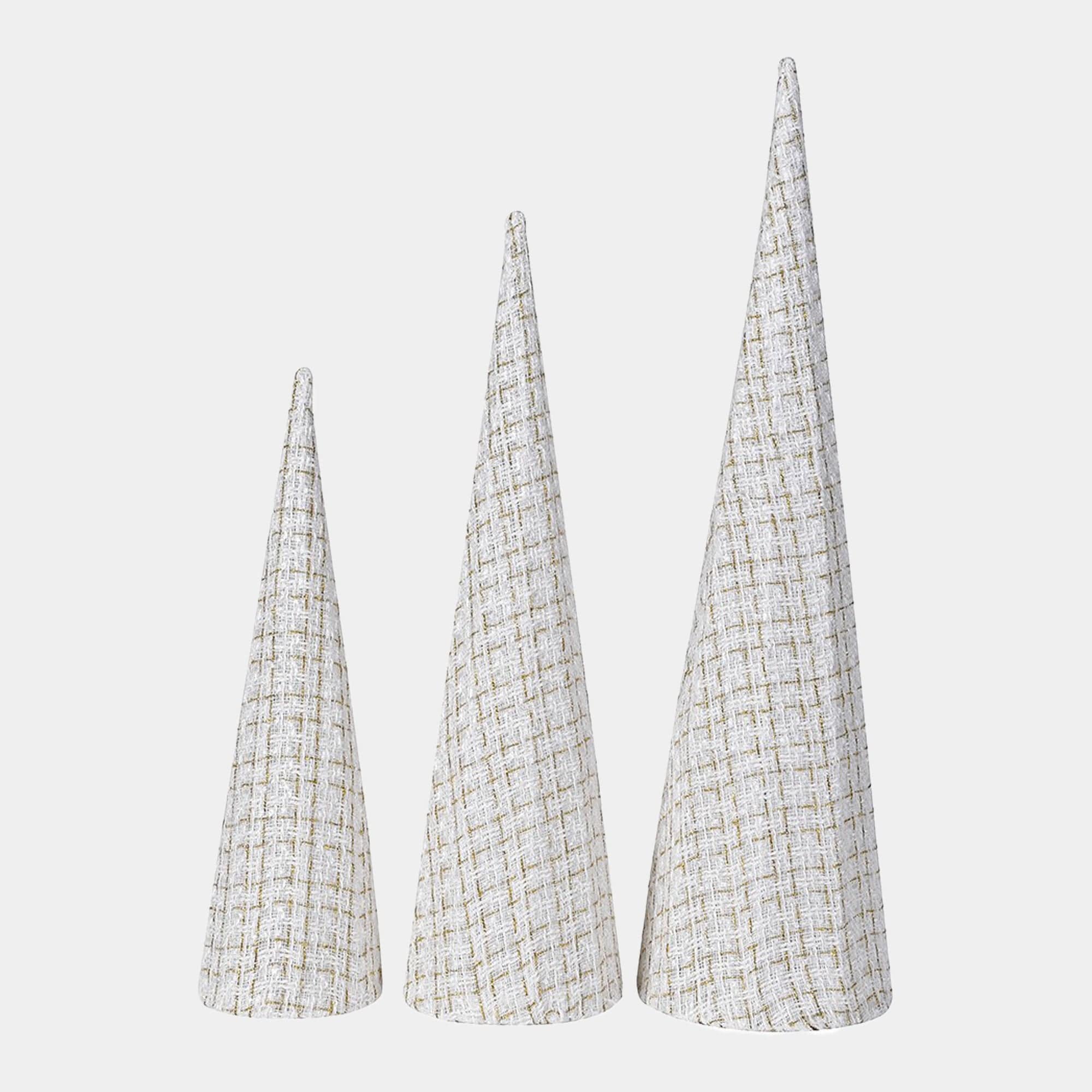 Festive Decoration - Set of 3 Christmas Trees