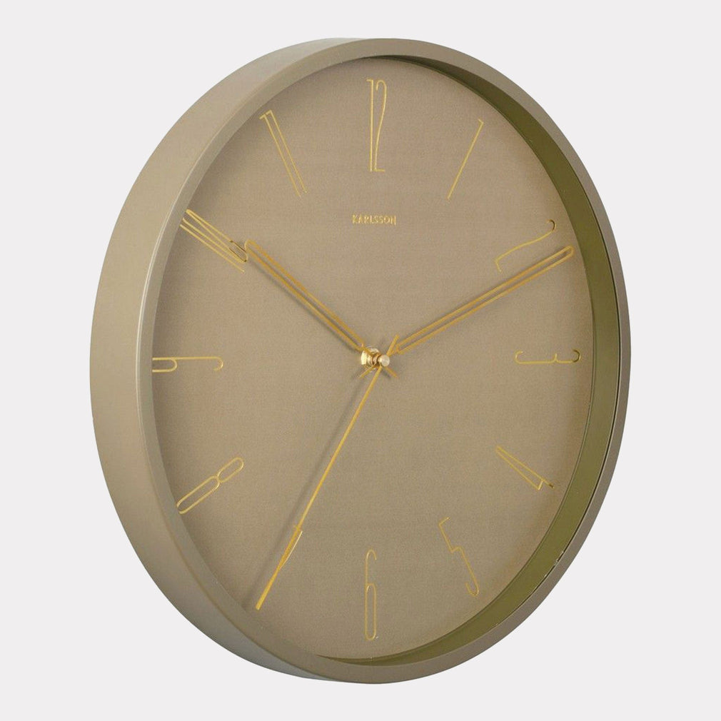 Belle - Green Wall Clock