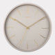 Belle - Grey Wall Clock