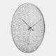 Disco - Silver Wall Clock