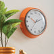 Modern Retro - Orange Wall Clock