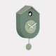 Grato Cuckoo - Green Wall Clock