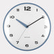Brisk Dome - Blue Wall Clock Classic