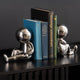 Joey Bookend - Set of 2 Chrome