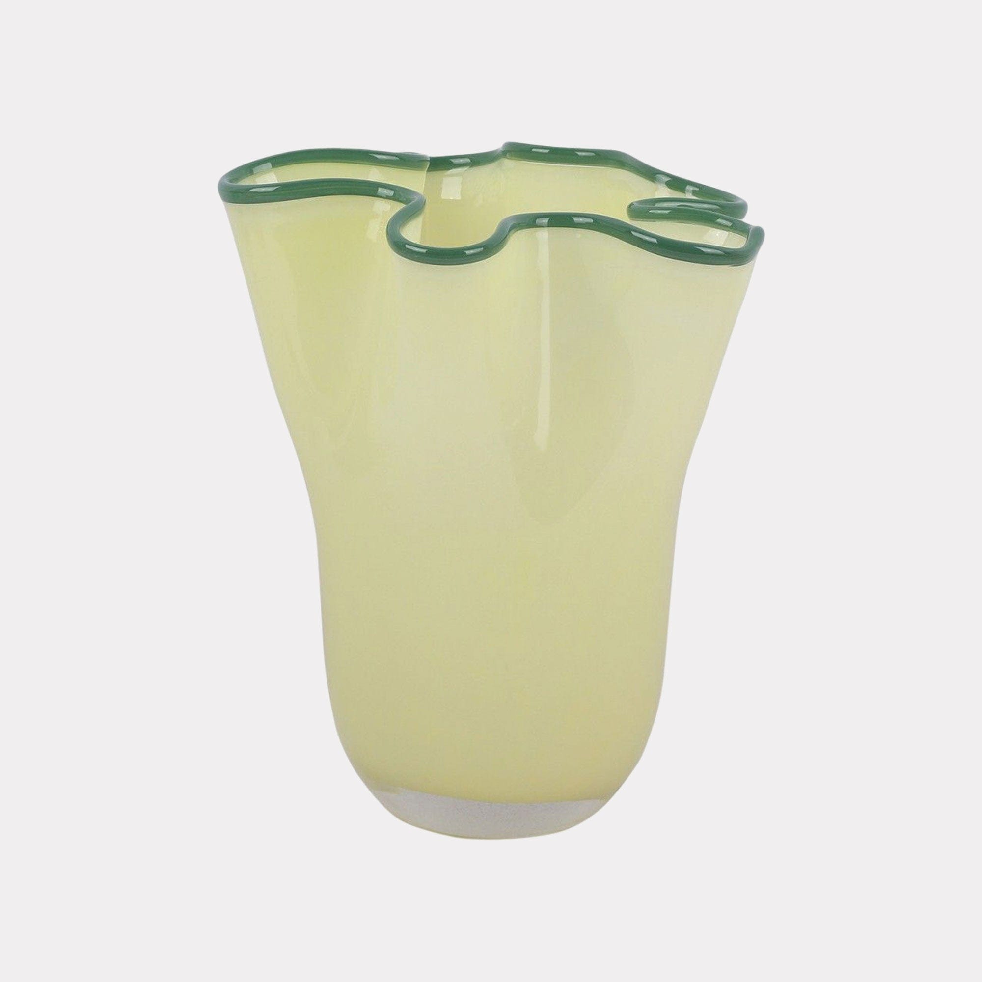Viva Ruffle -  Vase Yellow