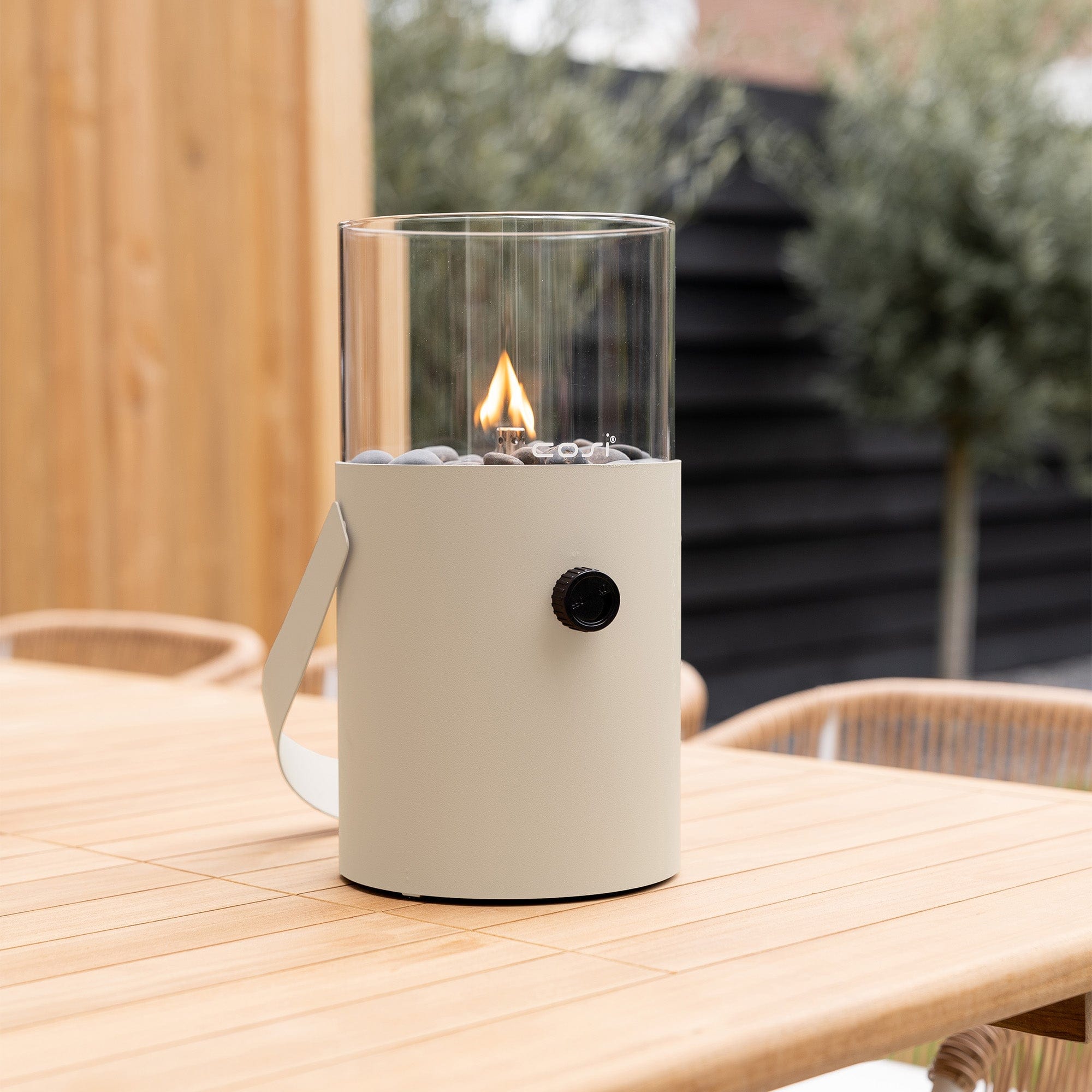 Fire Lantern - Sandy Beige