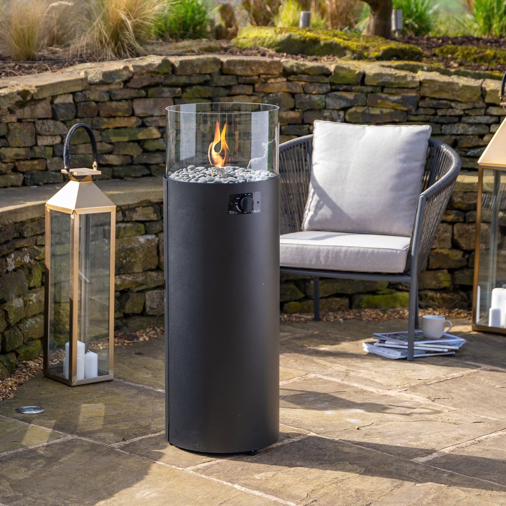 Pillar - Black - Lantern