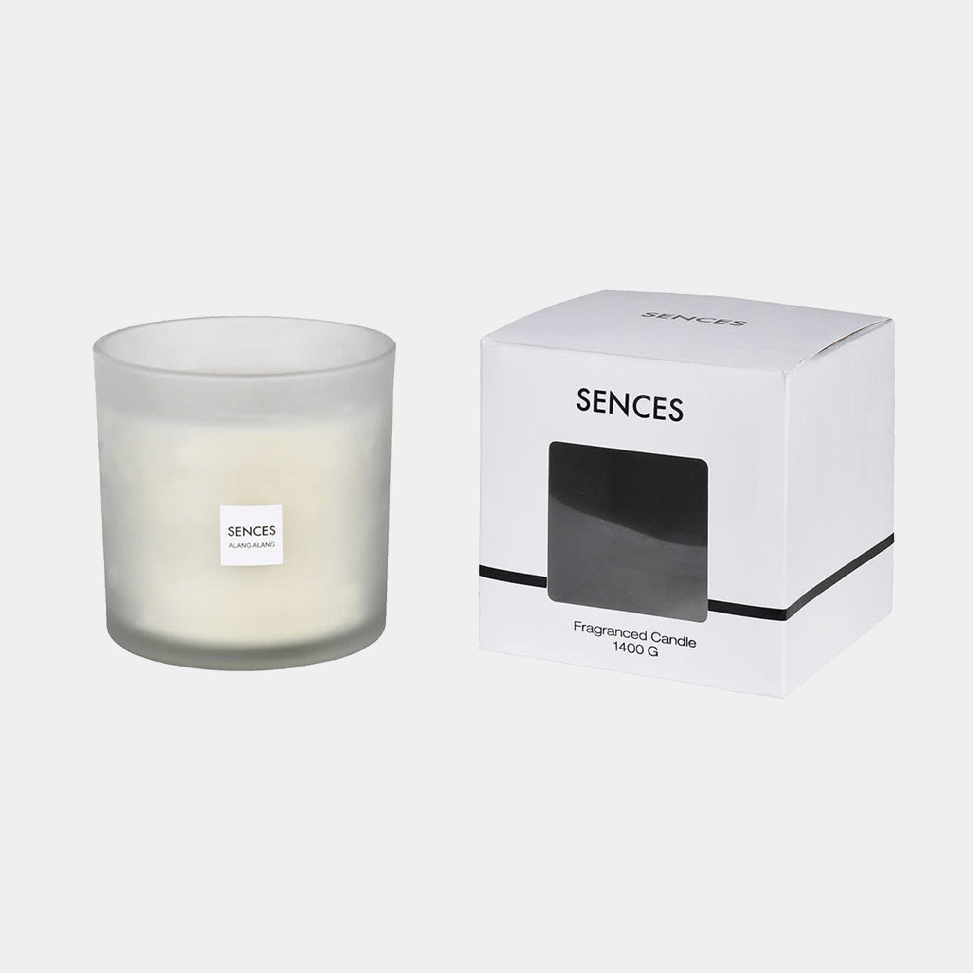 Sences - Alang Alang White 3 Wick Candle