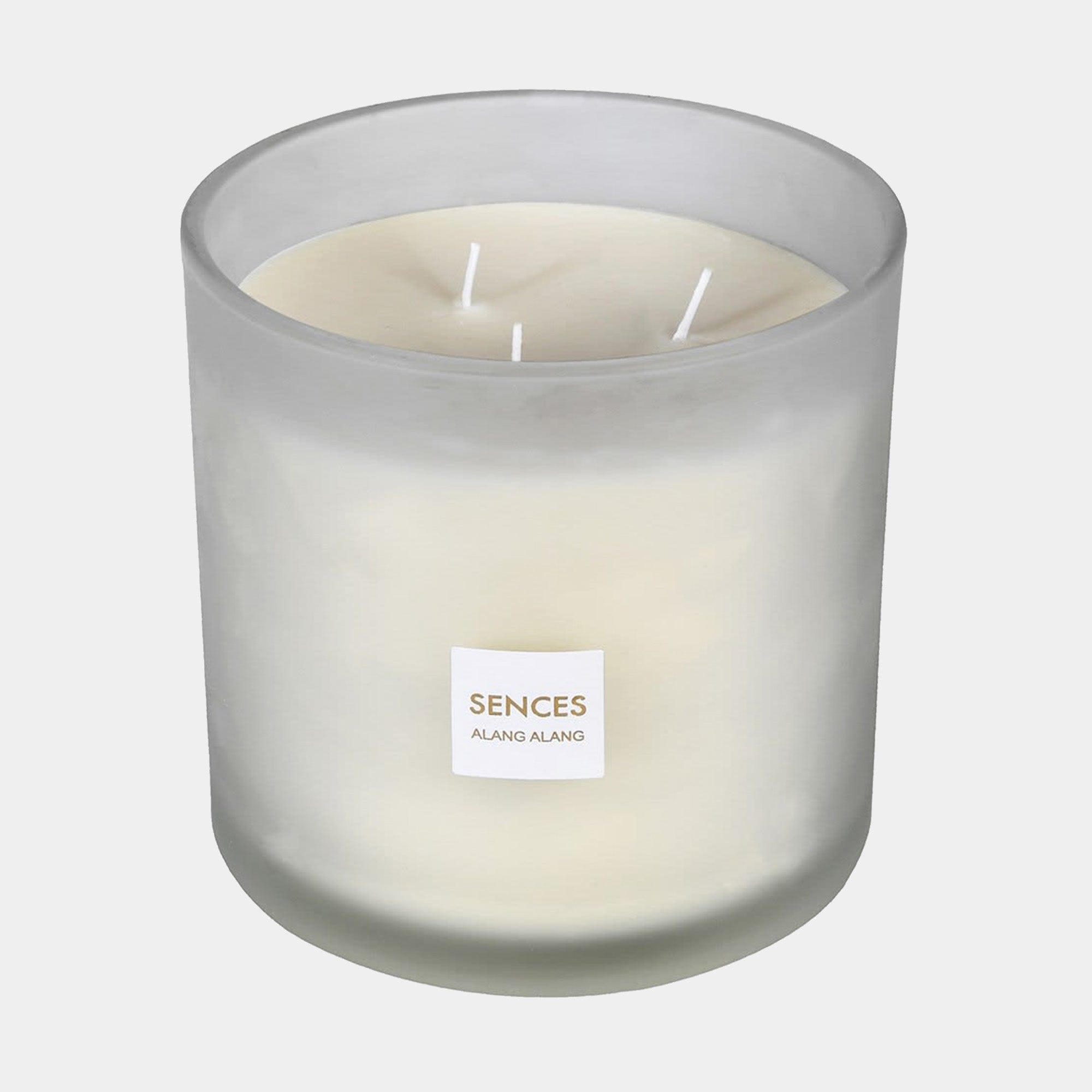 Sences - White 3 Wick Candle
