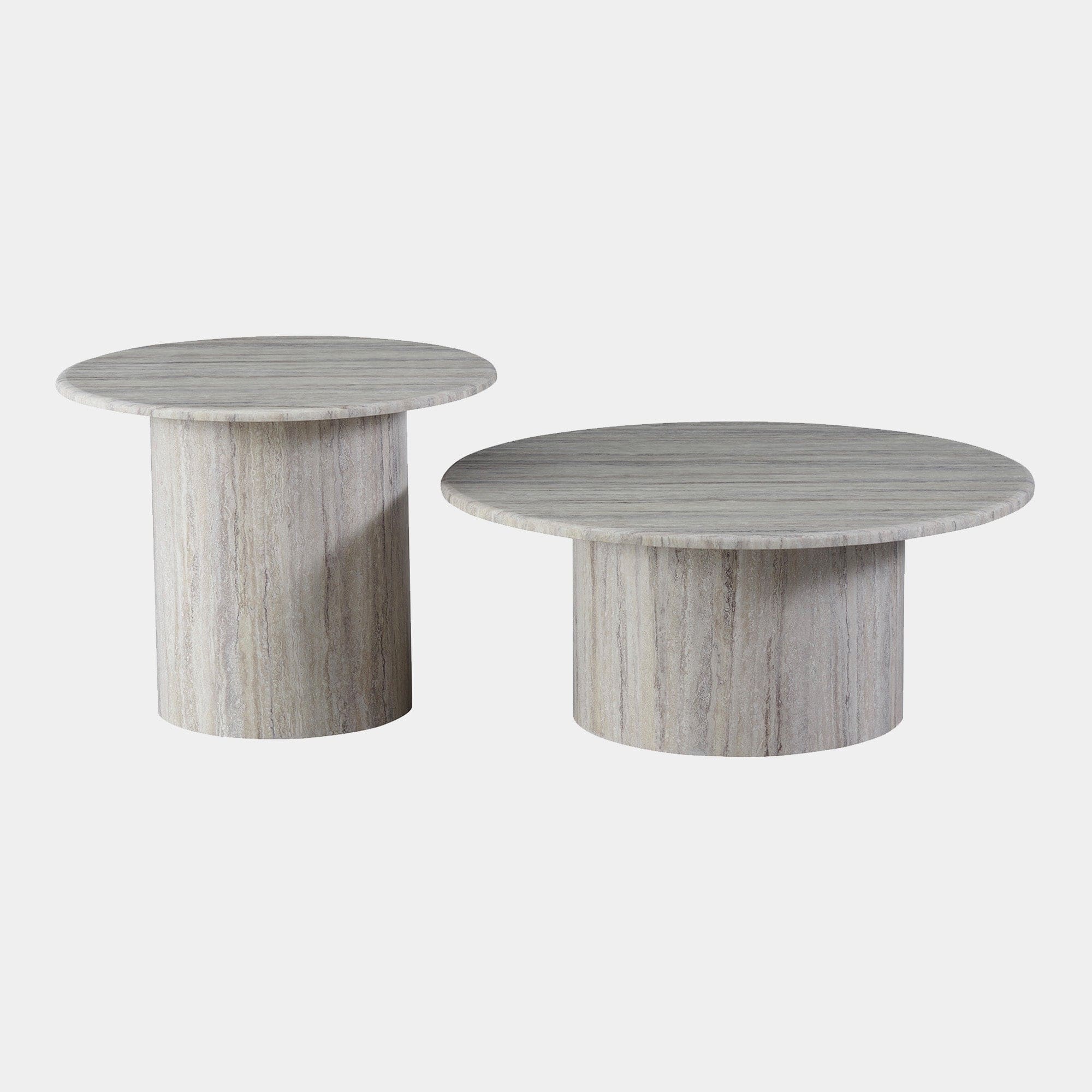 Astria - Marble Effect Coffee Tables, Set of 2