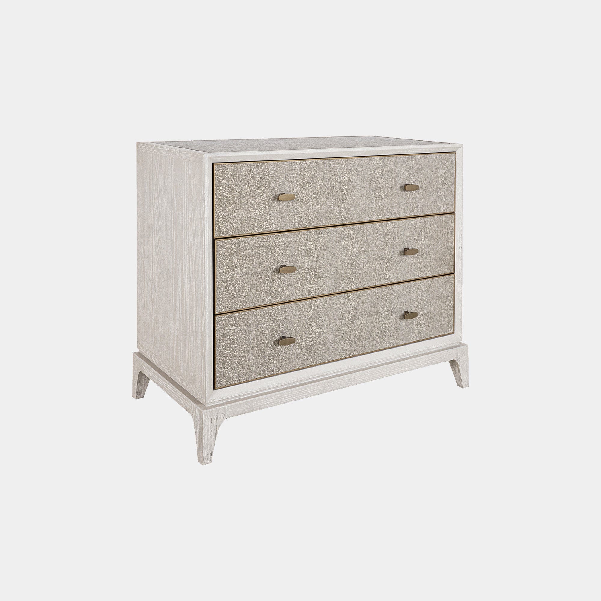 Melody - 3 Drawer Chest In Ivory & Grey