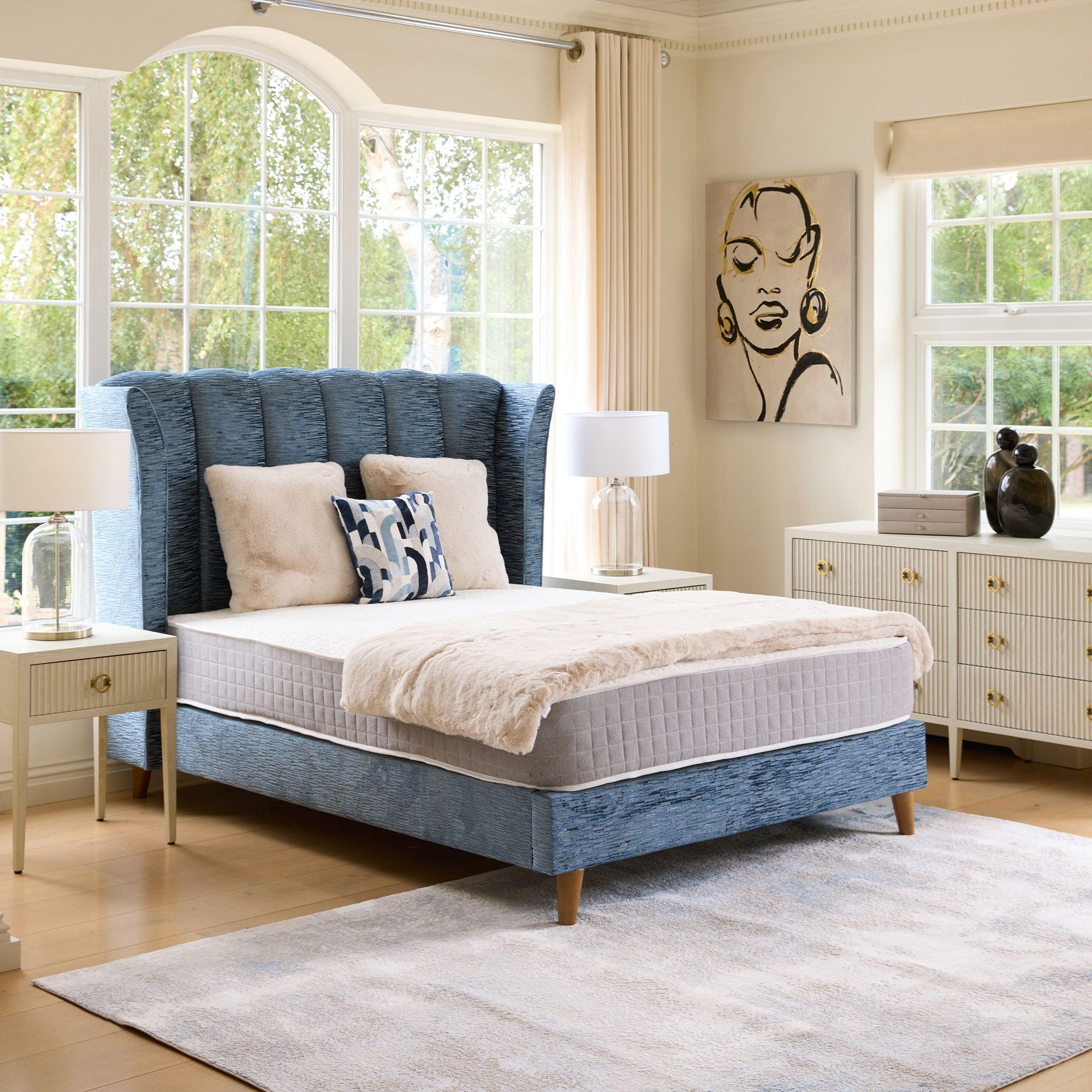 Aria - 1 Drawer Bedside Table