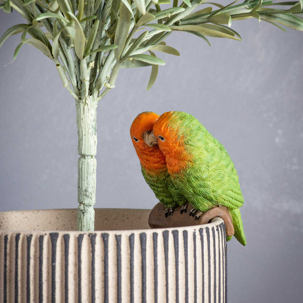 Sweetpeas Lovebirds - Pot Hanger