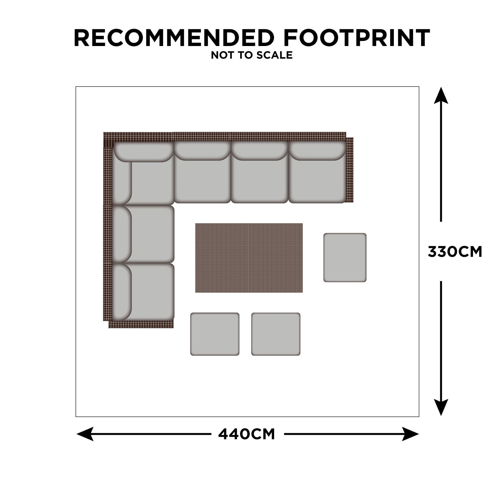Antigua - Corner Garden Dining Set With Rising Table, Grey Aluminium