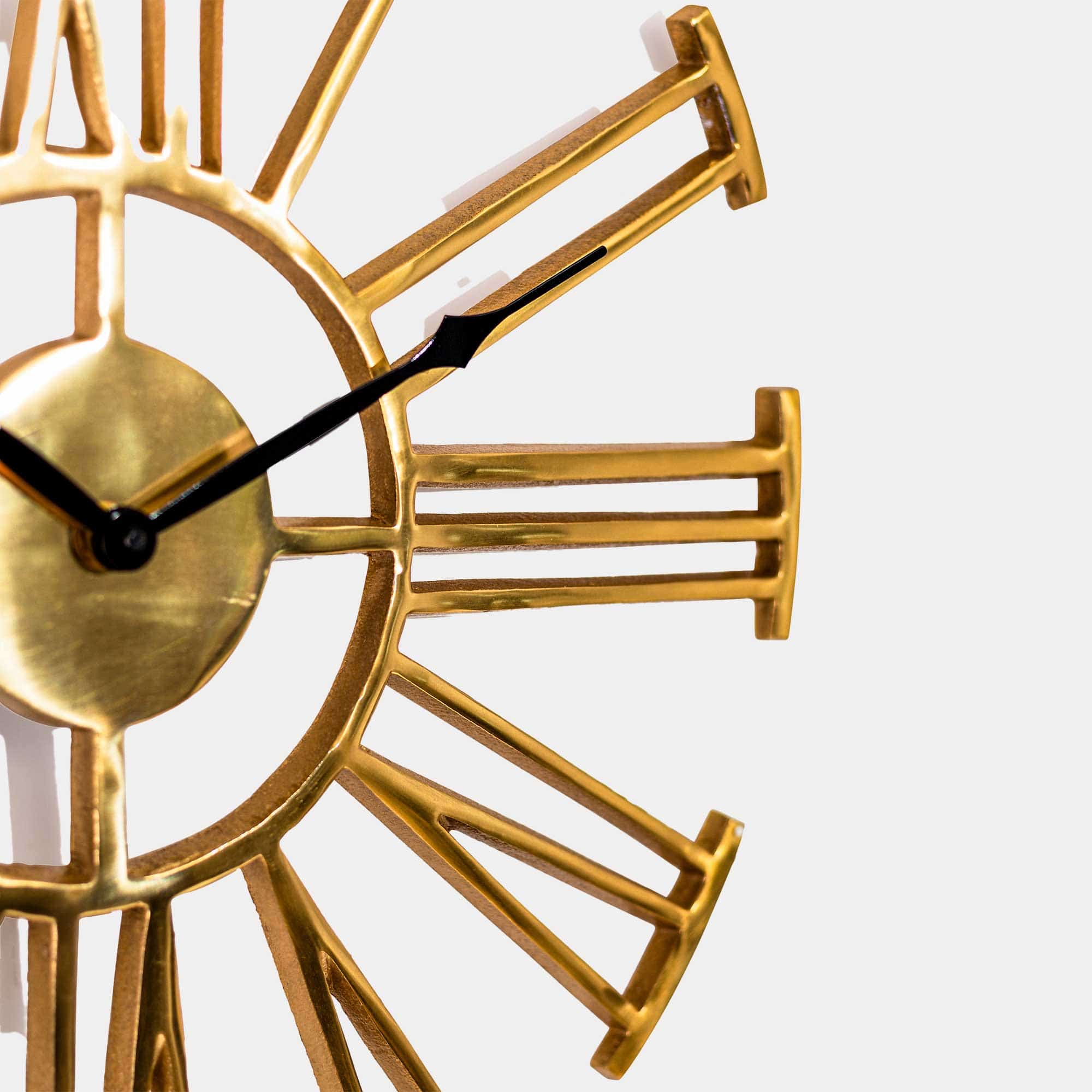 Carousel - Antique Brass Clock