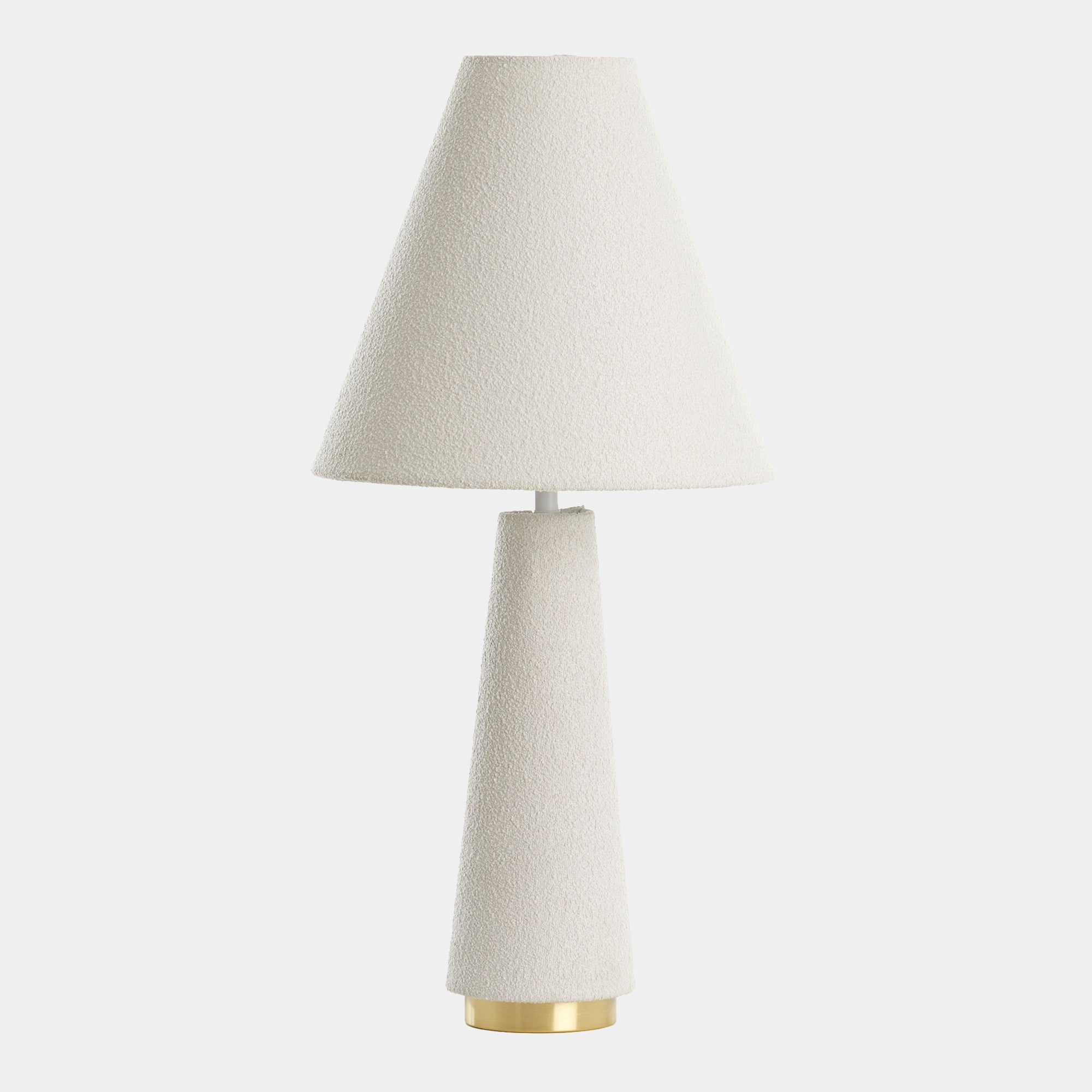 Rita Boucle - White Table Lamp
