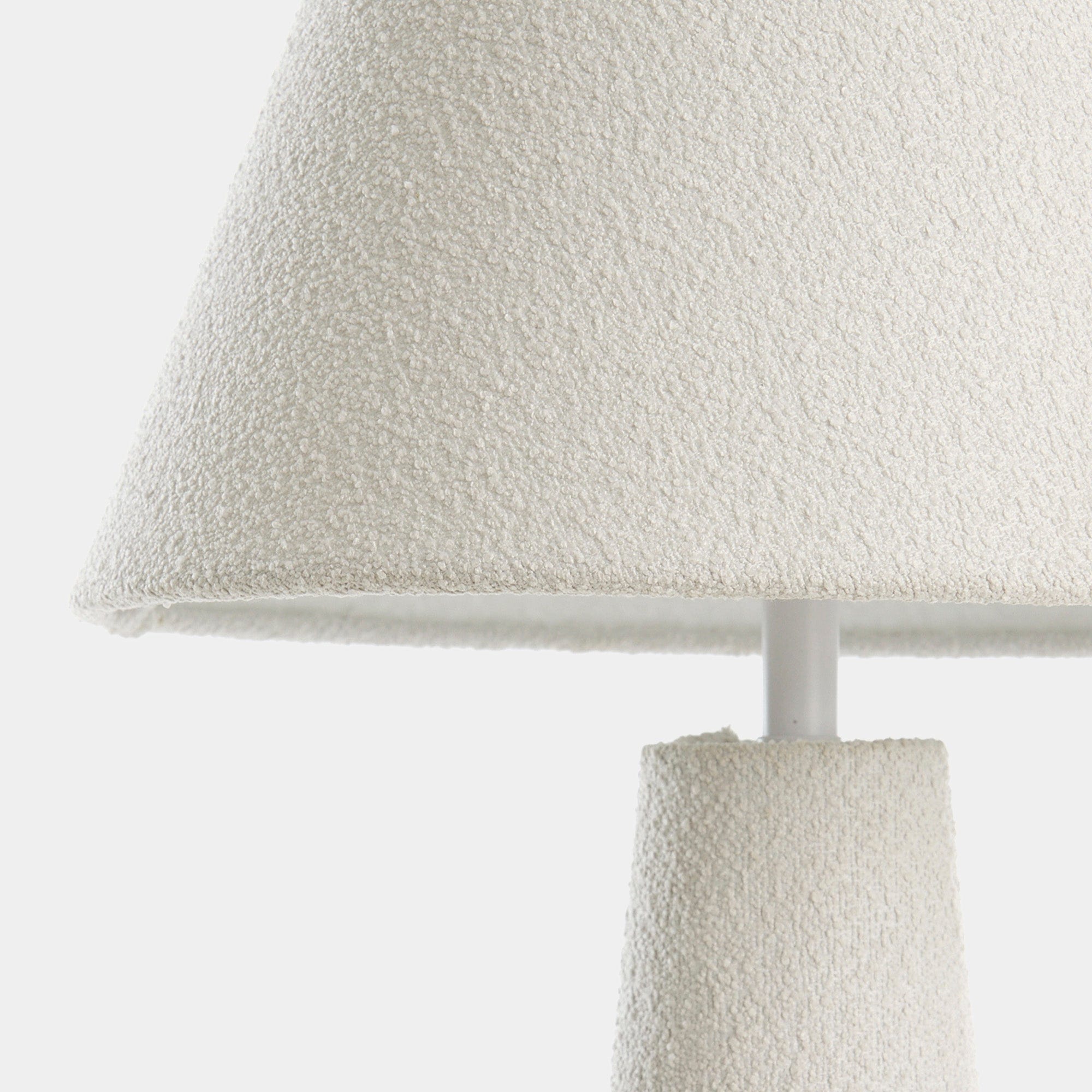 Rita Boucle - White Table Lamp