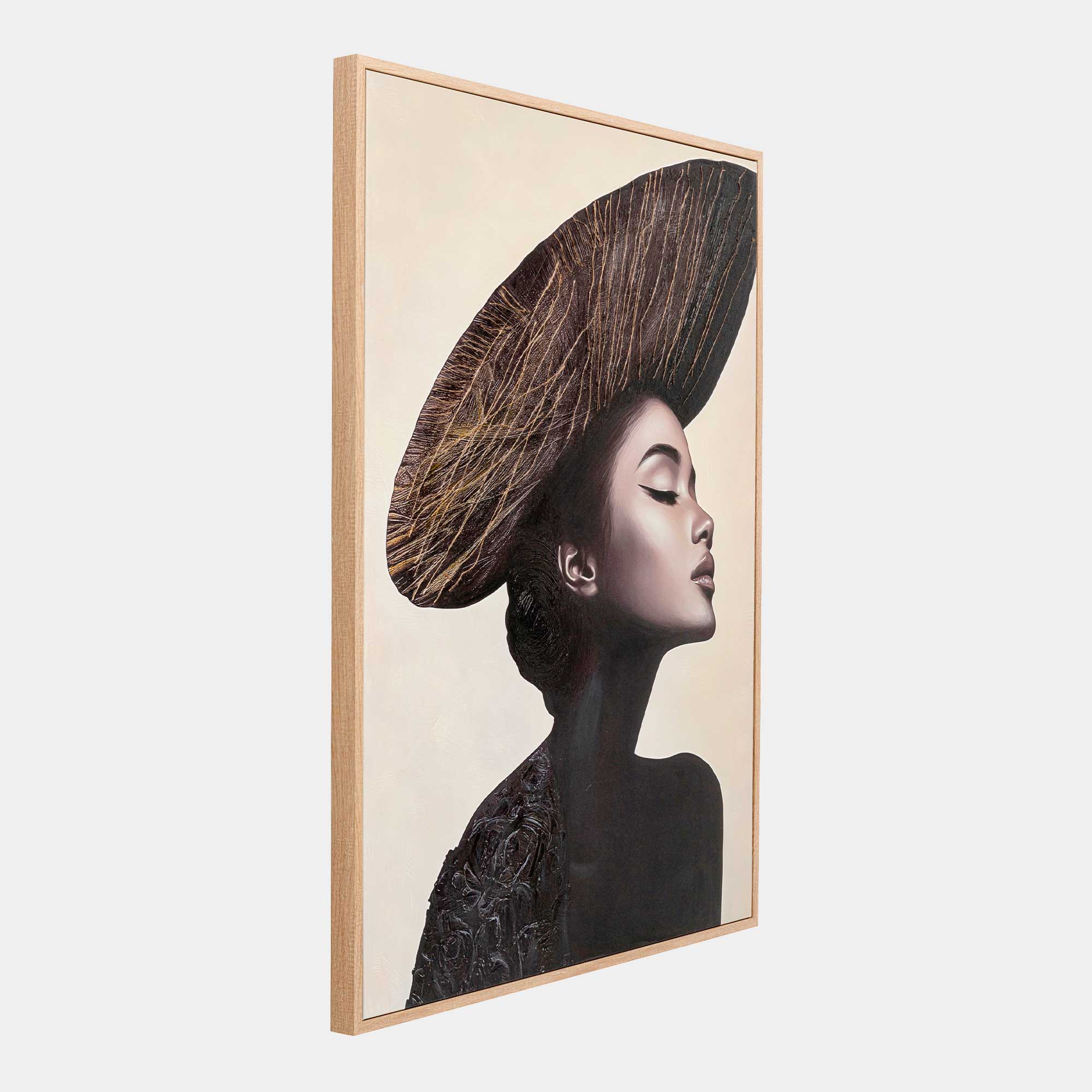 Zuri Imani - Framed Canvas Wall Art