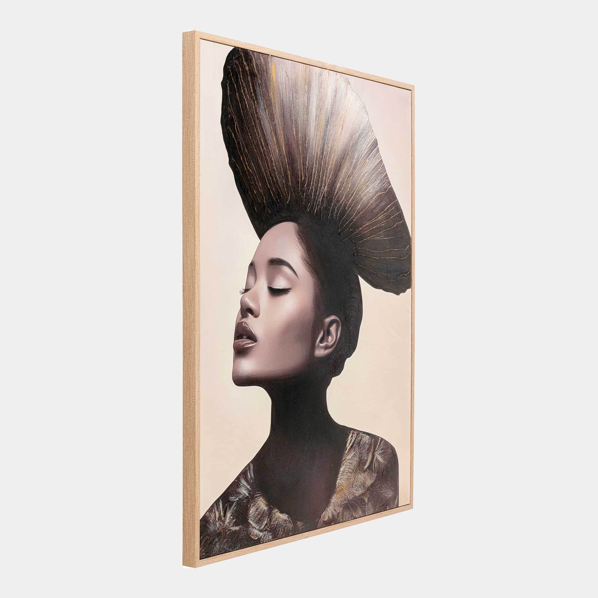 Zuri Amani - Framed Canvas Wall Art