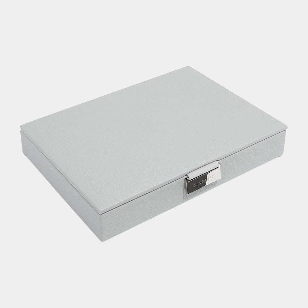 Stackers - Classic Pebble Grey Jewellery Box Lid