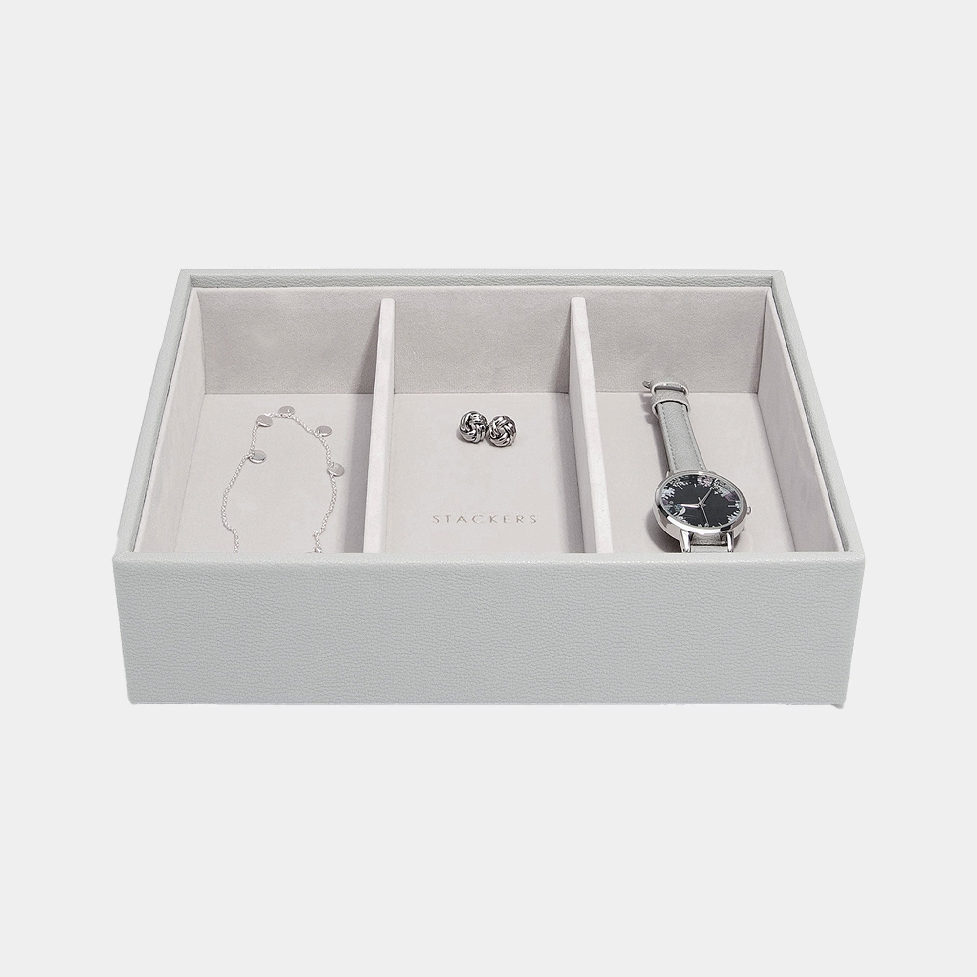 Stackers - Classic Pebble Grey Watch & Accessories Layer